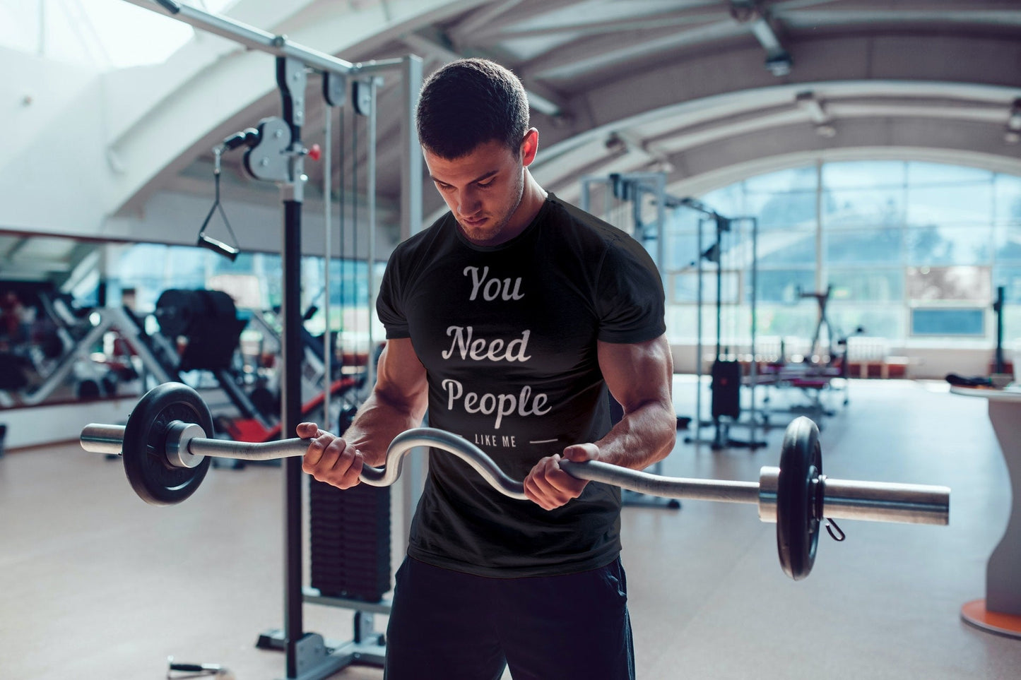 You Need People Like Me Short Sleeve Unisex T Shirt Graphic Tee – Soft Feel · Perfect For Daily Wear
