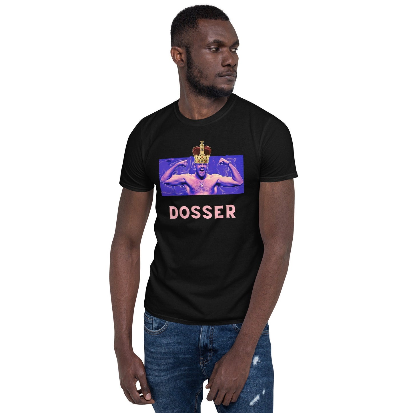 DOSSER Short Sleeve Unisex T Shirt Graphic Tee – Feel-Good Design · Trending Graphic Apparel
