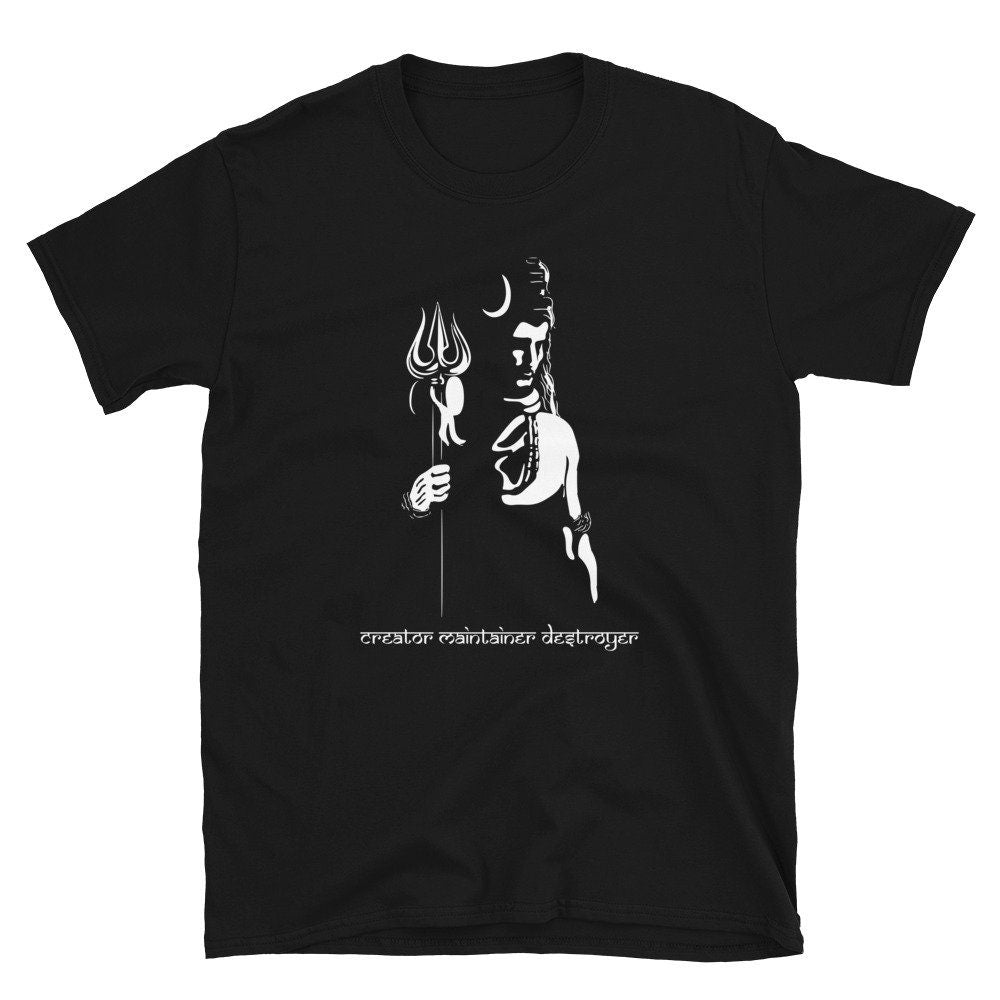 Lord Shiva Form Creator Maintainer Destroyer Unisex T Shirt Graphic Tee – Warm & Stylish · Must-Have Style
