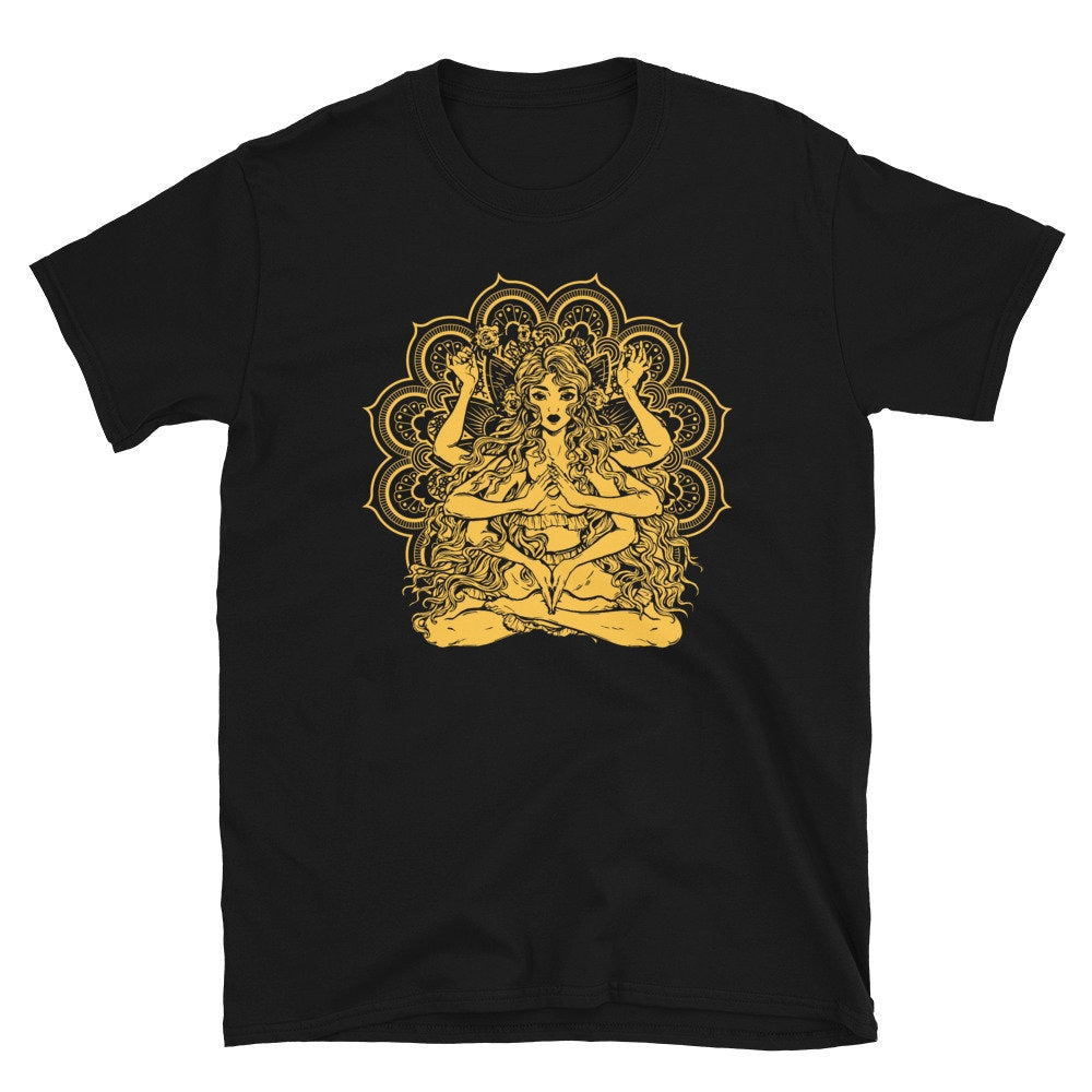 Meditating Lord Krishna Hinduist Unisex T Shirt Graphic Tee – Premium Graphic · Top Pick For Any Outfit
