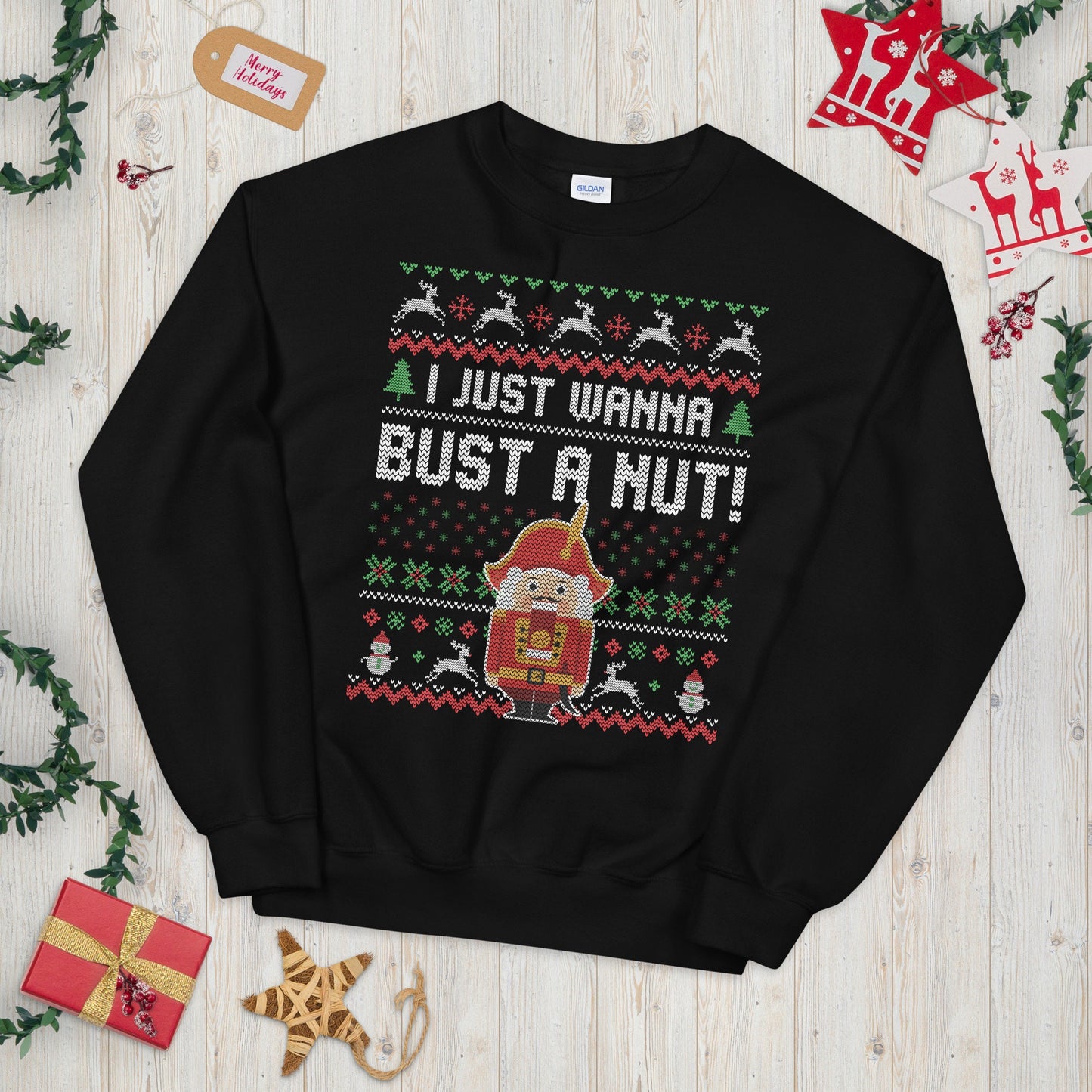 Nutcracker Ugly Festive Design Sweatshirt Sweatshirt – Warm & Stylish · Must-Have Style