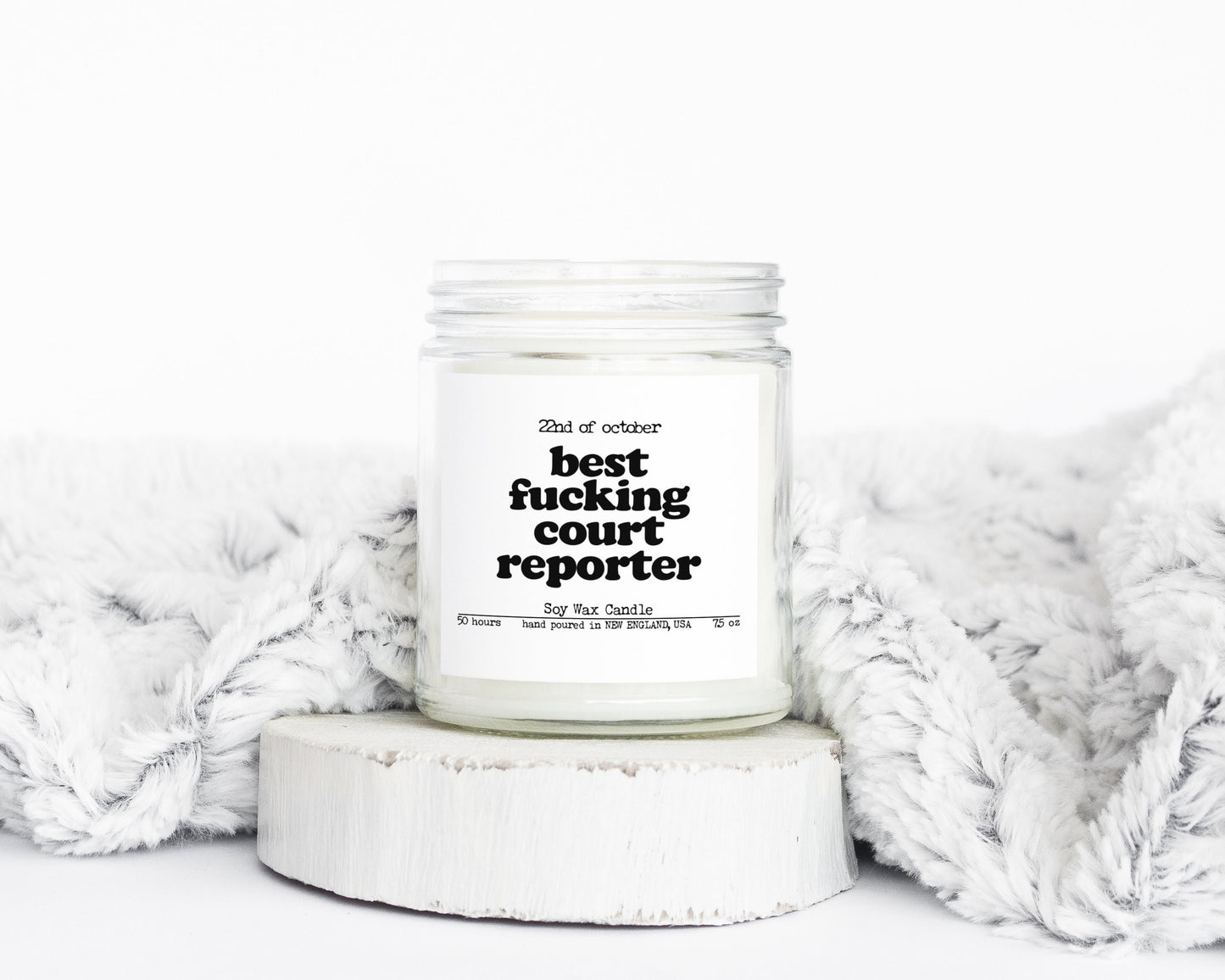Court reporter stenographer Gifts Funny Candle Housewarming Soy Wax Scented Decor Graphic Tee – Soft Feel · Perfect For Daily Wear