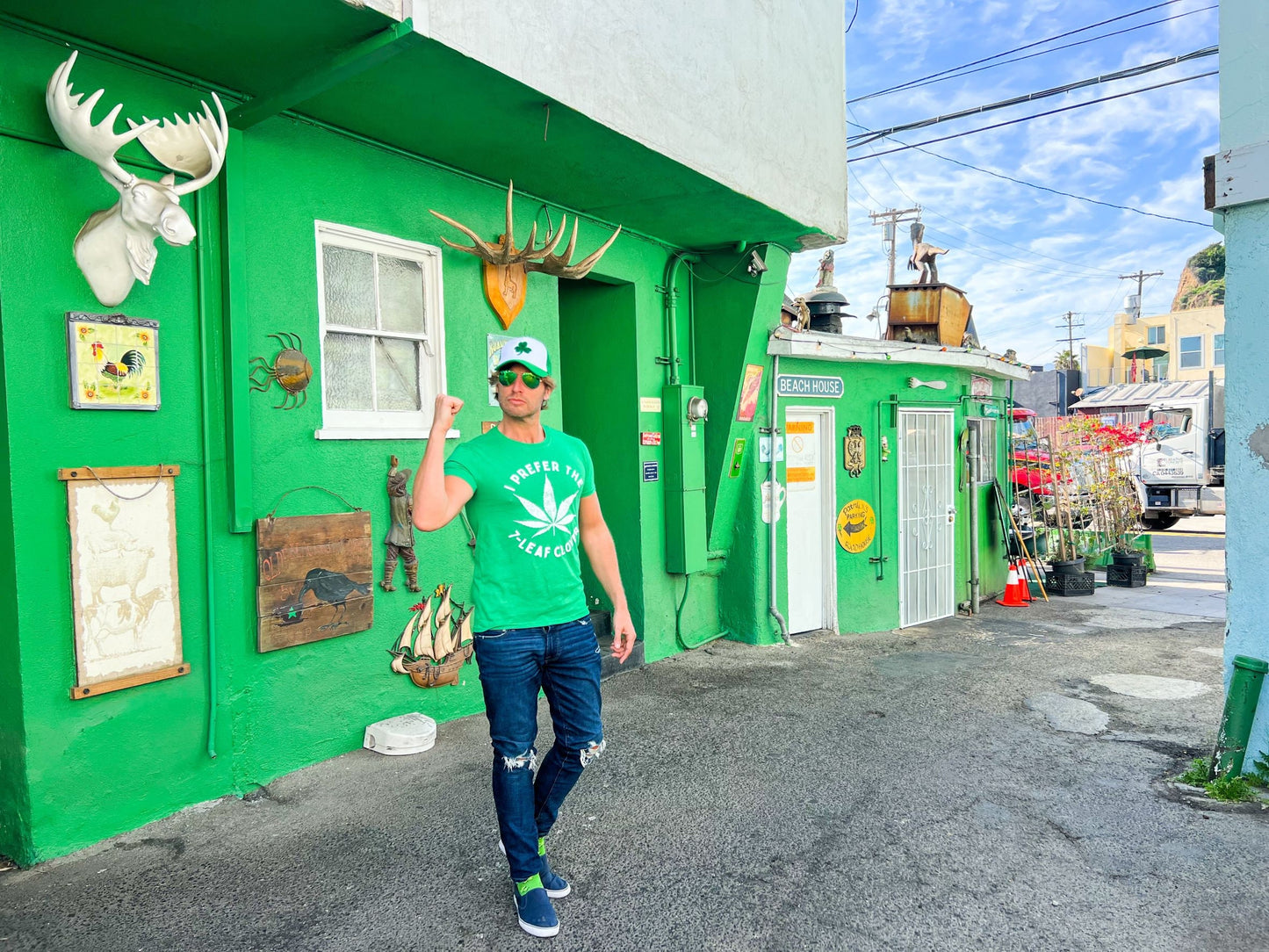 I Prefer The 7Leaf Clover Drunk Irish Weed Top Men Irish Drinking Party Shirt St Patricks Day Shirts Funny Irish Cannabis Shirts Graphic Tee – Aesthetic Look · Trending Graphic Apparel