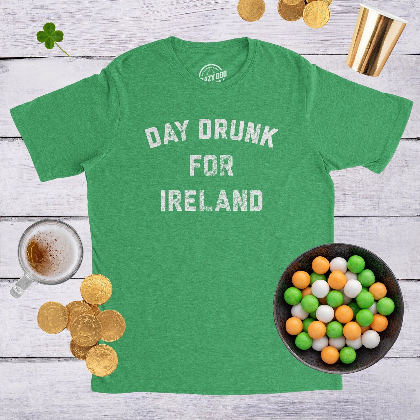 Day Drunk For Ireland Tshirt Men Funny St Patrick Day Shirt Party Shirts Men Ireland Shirts I Clover ShenanigansShamrock Shirt Pattys Graphic Tee – Warm & Stylish · Trending Graphic Apparel