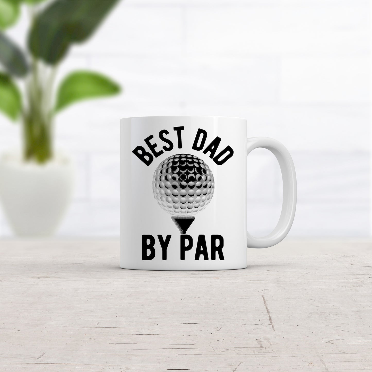 Fathers Day Mug Funny Dad Golf Coffee Cup Golfers Mugs With Sayings Funny Work Mug Coffee Mug For Dad Best Dad By Par Golf Ball Mug Graphic Tee – Bold Style · Great Gift For Fans