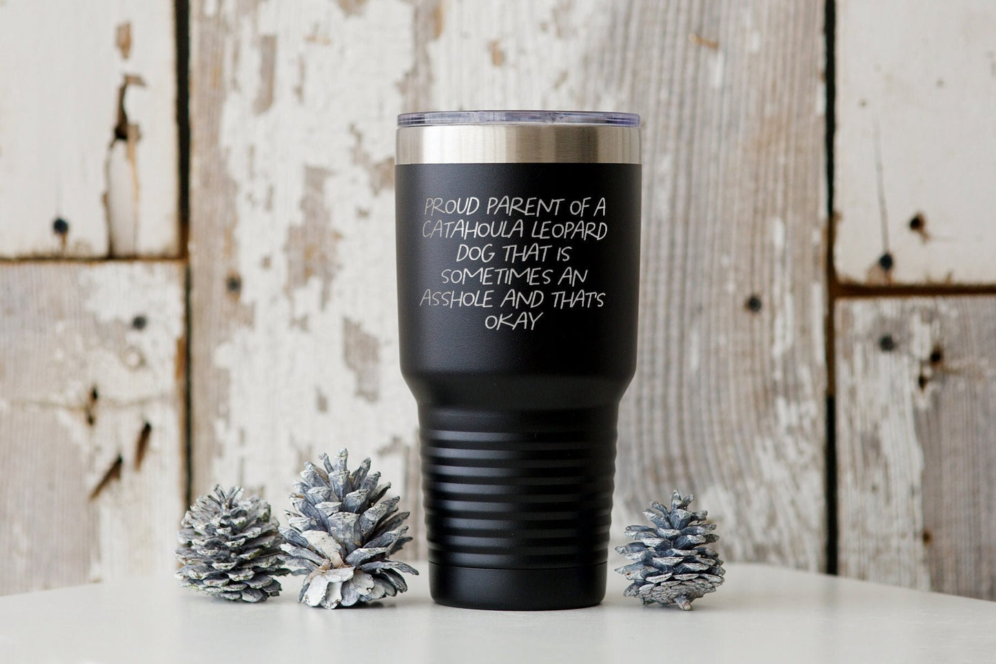 Catahoula Leopard Dog Mom Dad Owner Lover Tumbler Funny Appreciation Gifts Wine Lover Travel Coffee Mug Birthday Gift For Men and Women Graphic Tee – Bold Style · Must-Have Style