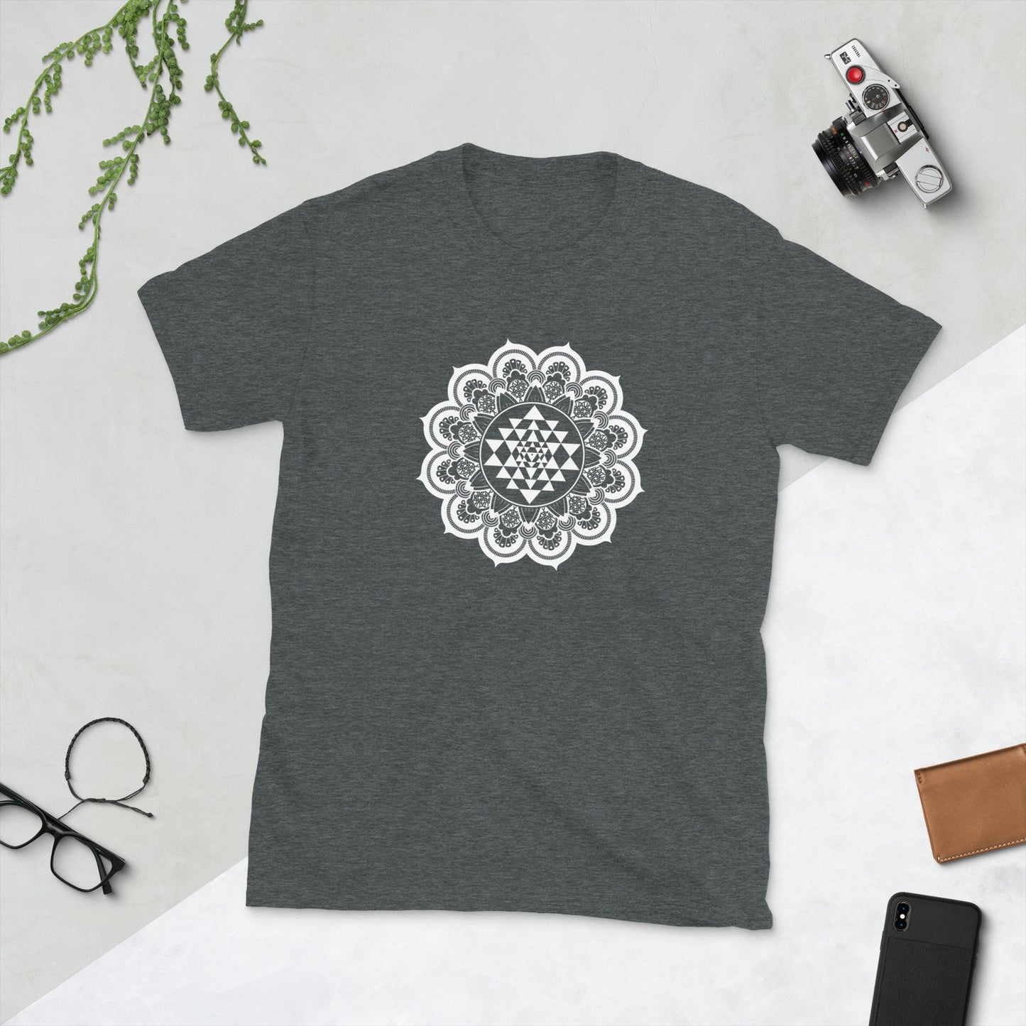 Mandala Sacred Geometry Sri Yantra Chakra Mandala T Shirt Graphic Tee – Premium Graphic · High-Quality Print