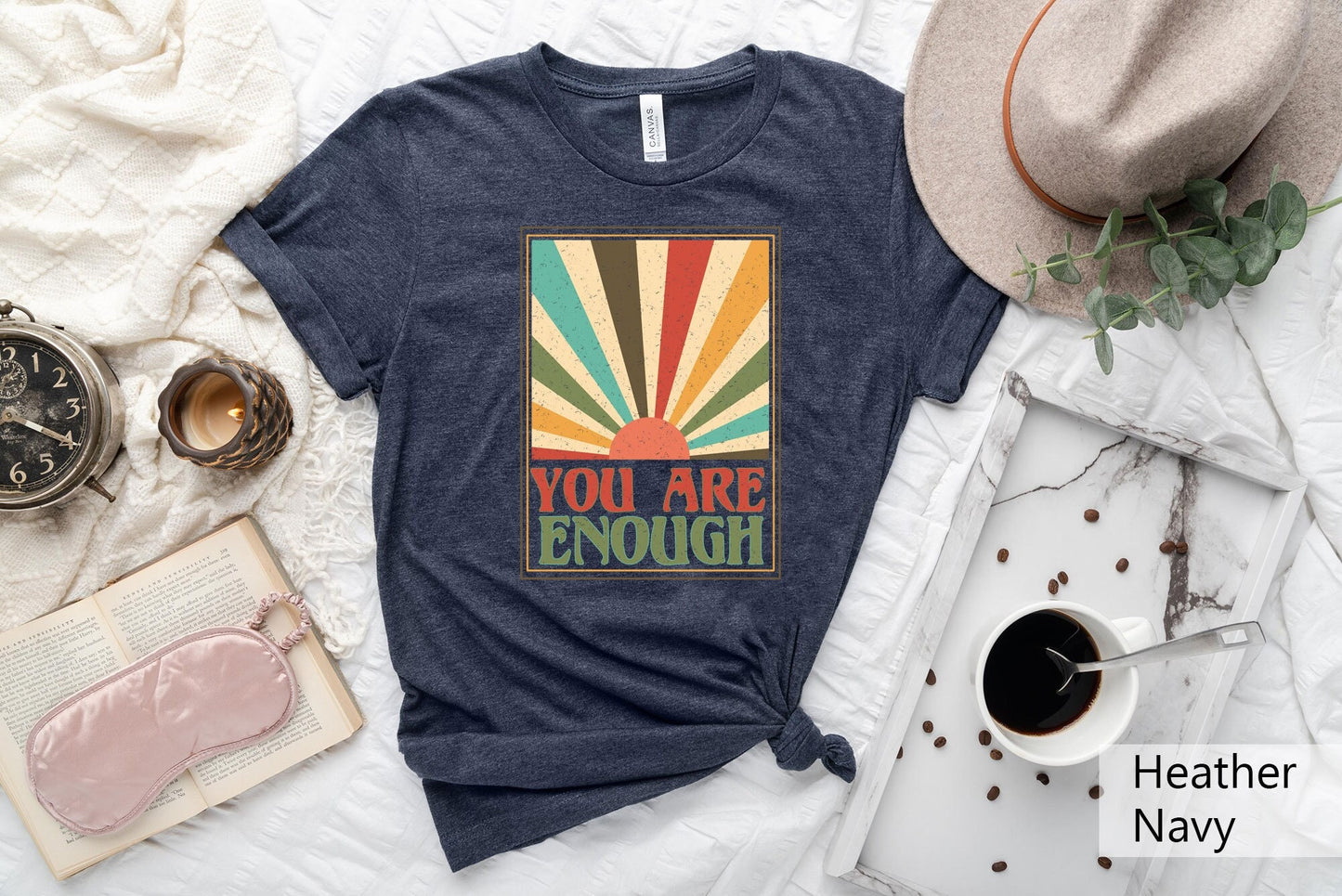 You Are Enough ShirtGood Energy ShirtAnxiety Shirt Motivational ShirtInspirational TeeYou Matter TeeMental Health ShirtSelf Love Tee Graphic Tee – Cozy Vibes · Trending Graphic Apparel