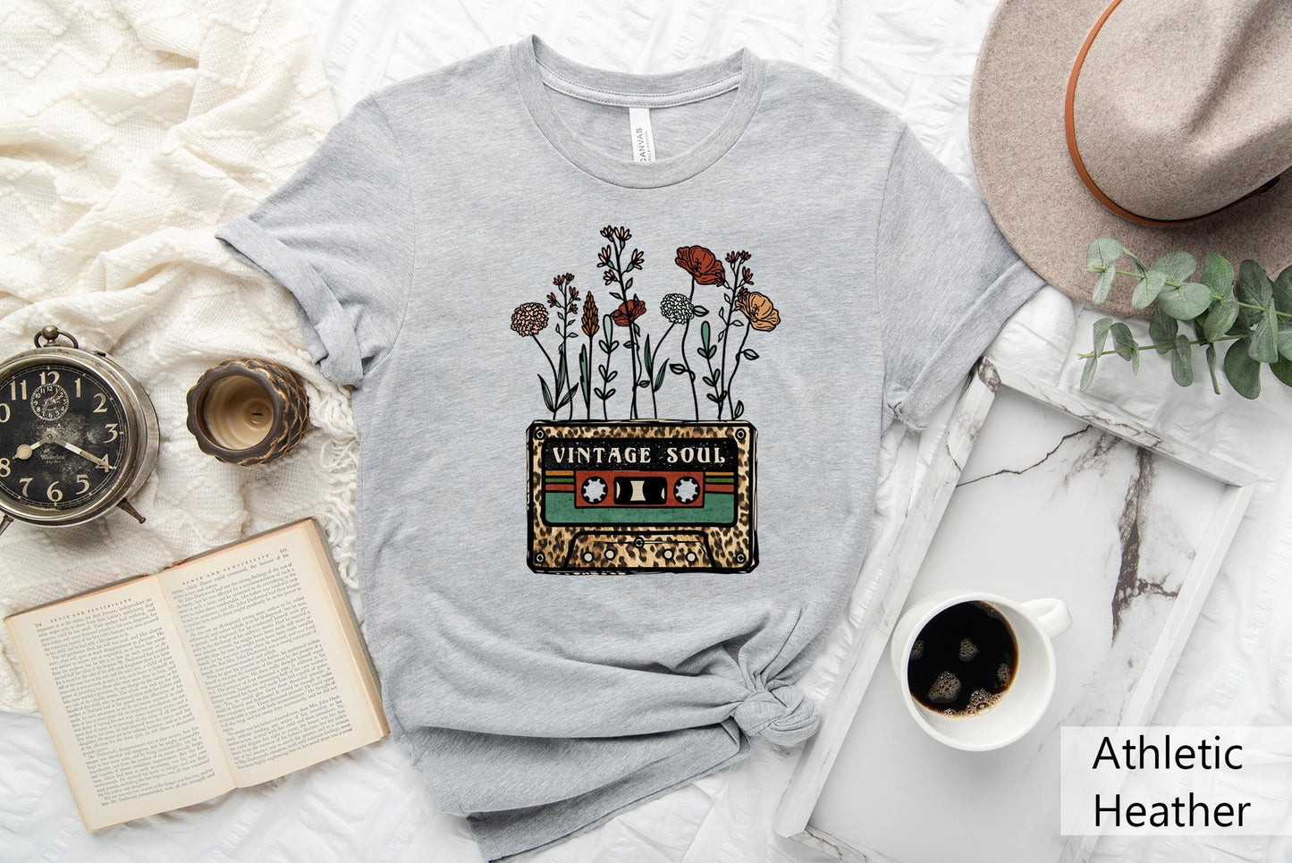 Vintage Soul Shirt Retro shirt Casette Tape Shirt Blomy Shirt Vintage Designed Shirt Wildflowers ShirtLeopard ShirtVintage Design Tee Graphic Tee – Warm & Stylish · Perfect For Daily Wear