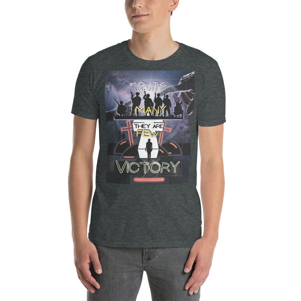 We Are Many They Are Few Short Sleeve Unisex T Shirt Graphic Tee – Cozy Vibes · Must-Have Style