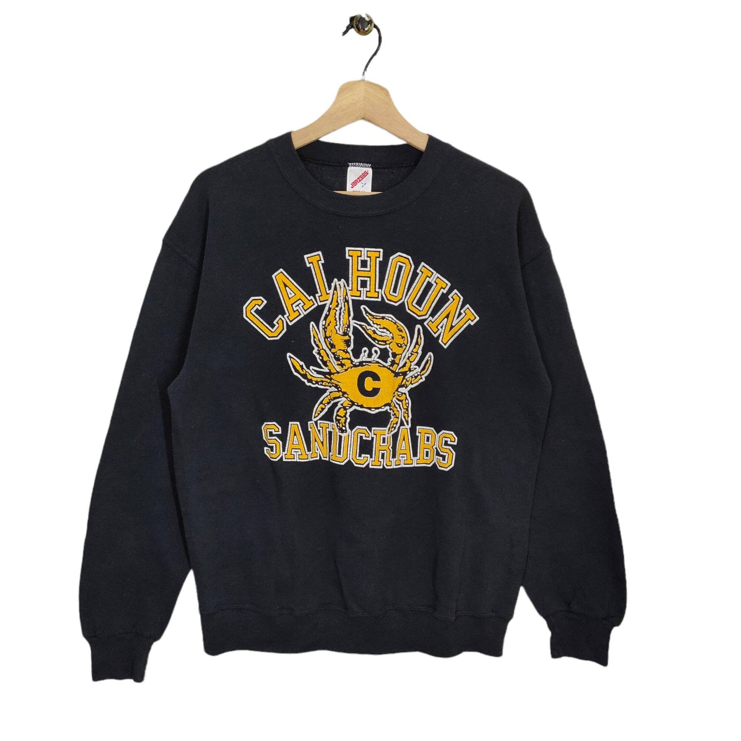 Vtg 80s Calhoun Sandcrabs Sweatshirt Medium Vintage Jerzees High School Sweater Jumper Pullover Crewneck Size M Sweatshirt – Warm & Stylish · Trending Graphic Apparel