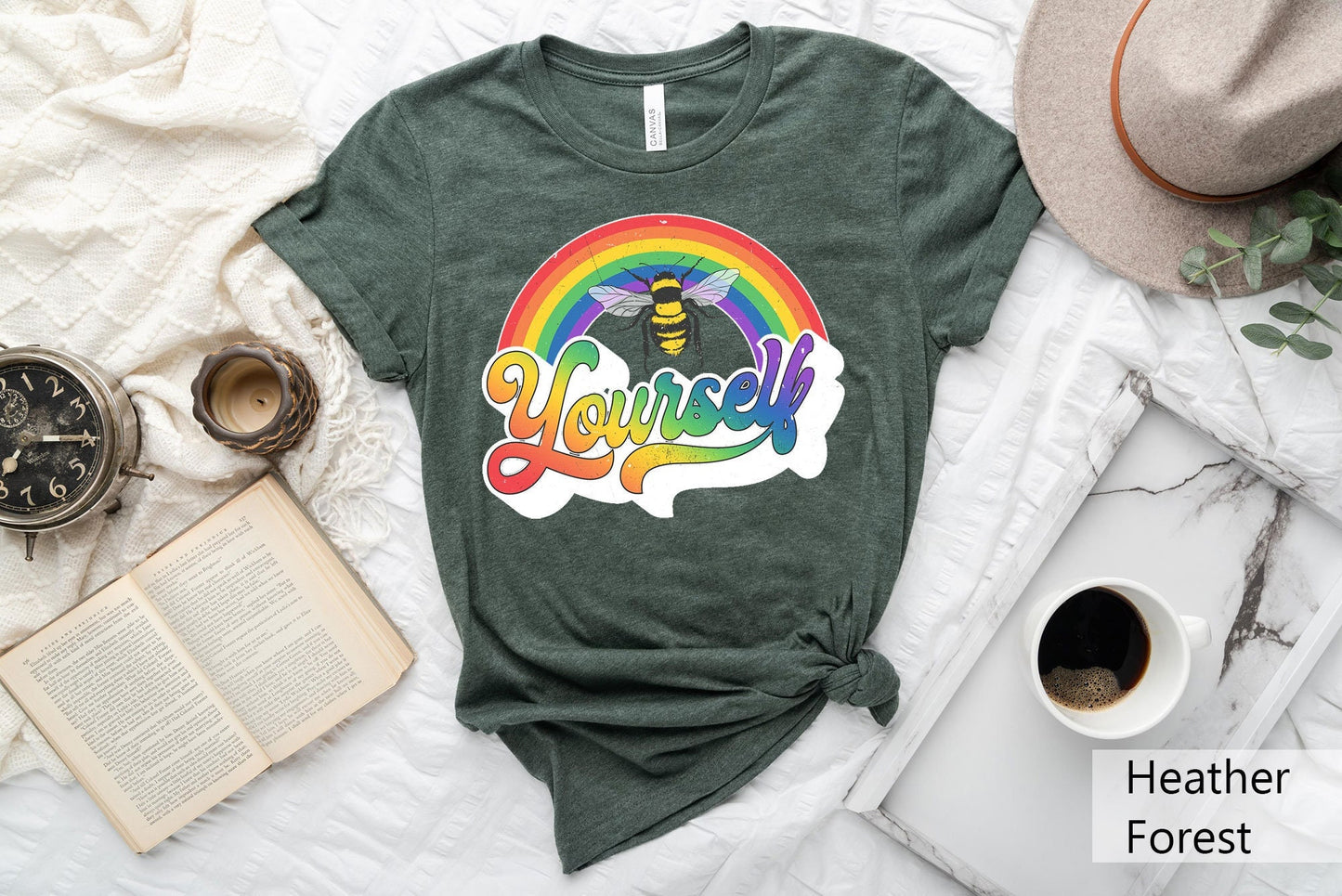 Be Yourself Shirt Rainbow Pride Shirt Pride Shirt Equality Shirt Equal Rights Shirt Human Rights Shirt LGBT Flag Shirt Activist Shirt Graphic Tee – Easygoing Wear · Top Pick For Any Outfit