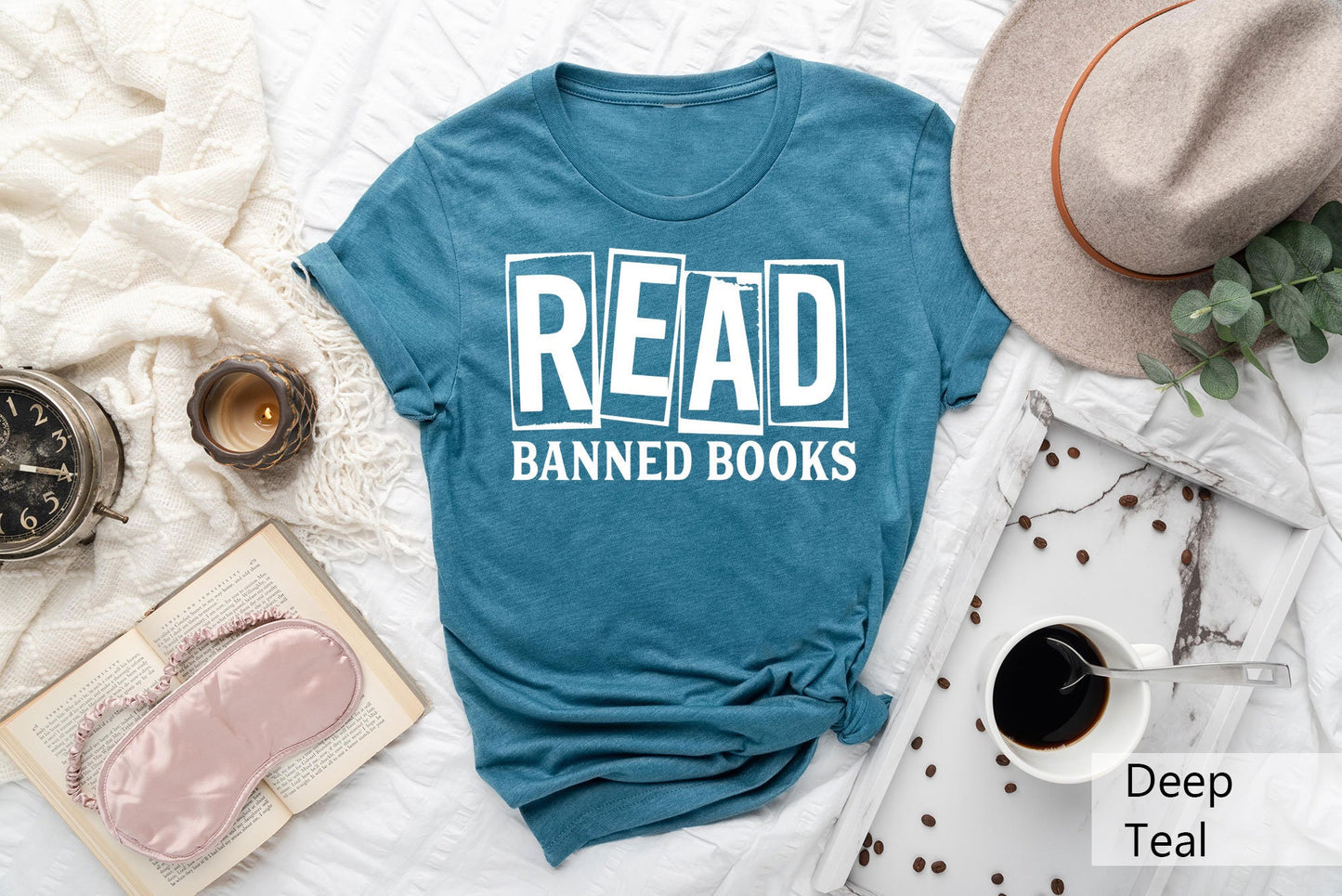 Read Banned Books Shirt Gift Idea For Bookish Book Lover Gift Shirt Book Clothing Protest Tshirt Book Club Tee Librarian Outfit Graphic Tee – Everyday Comfort · Must-Have Style