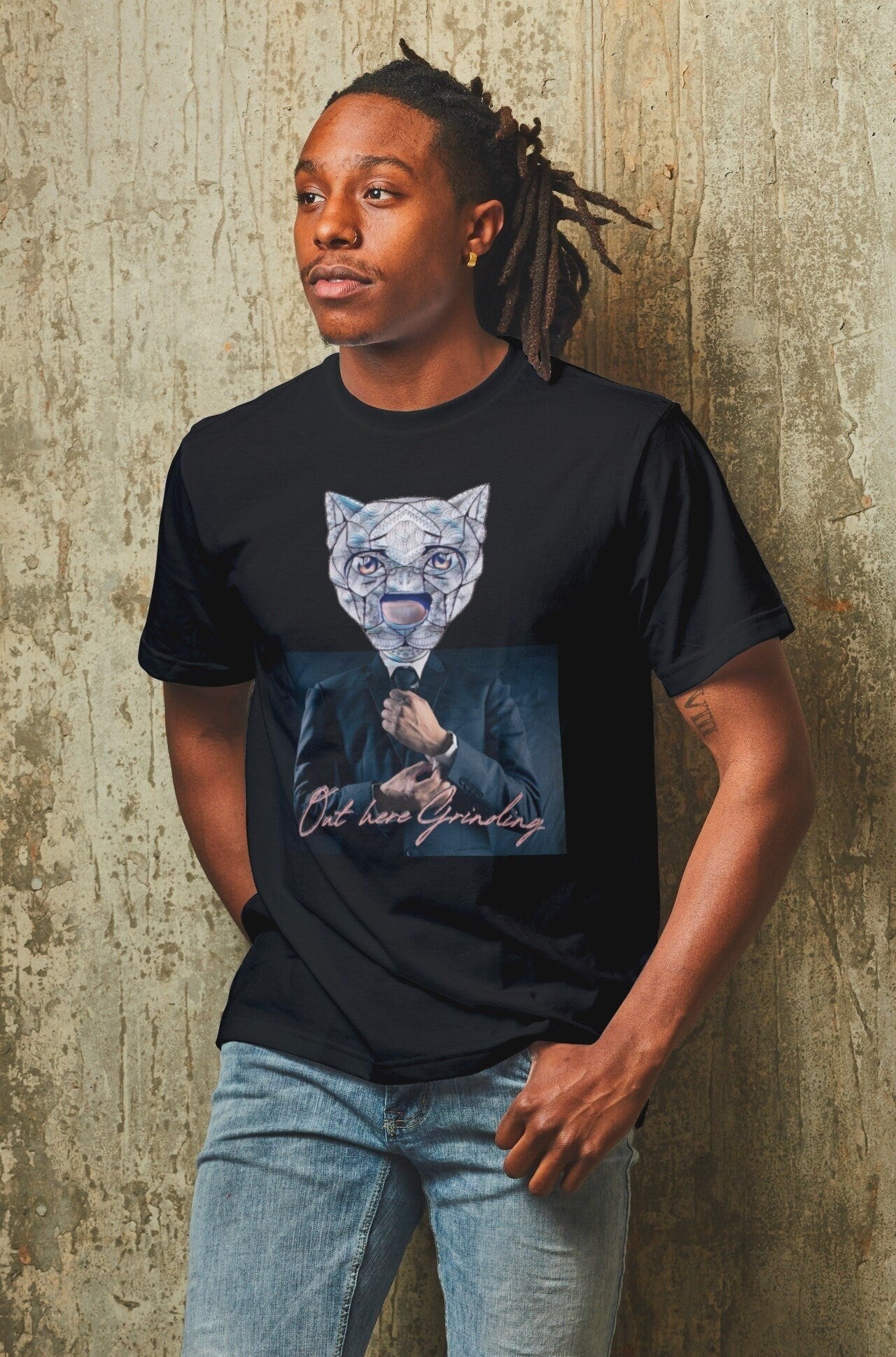 Out Here Grinding Short Sleeve Unisex T Shirt Graphic Tee – Warm & Stylish · Top Pick For Any Outfit