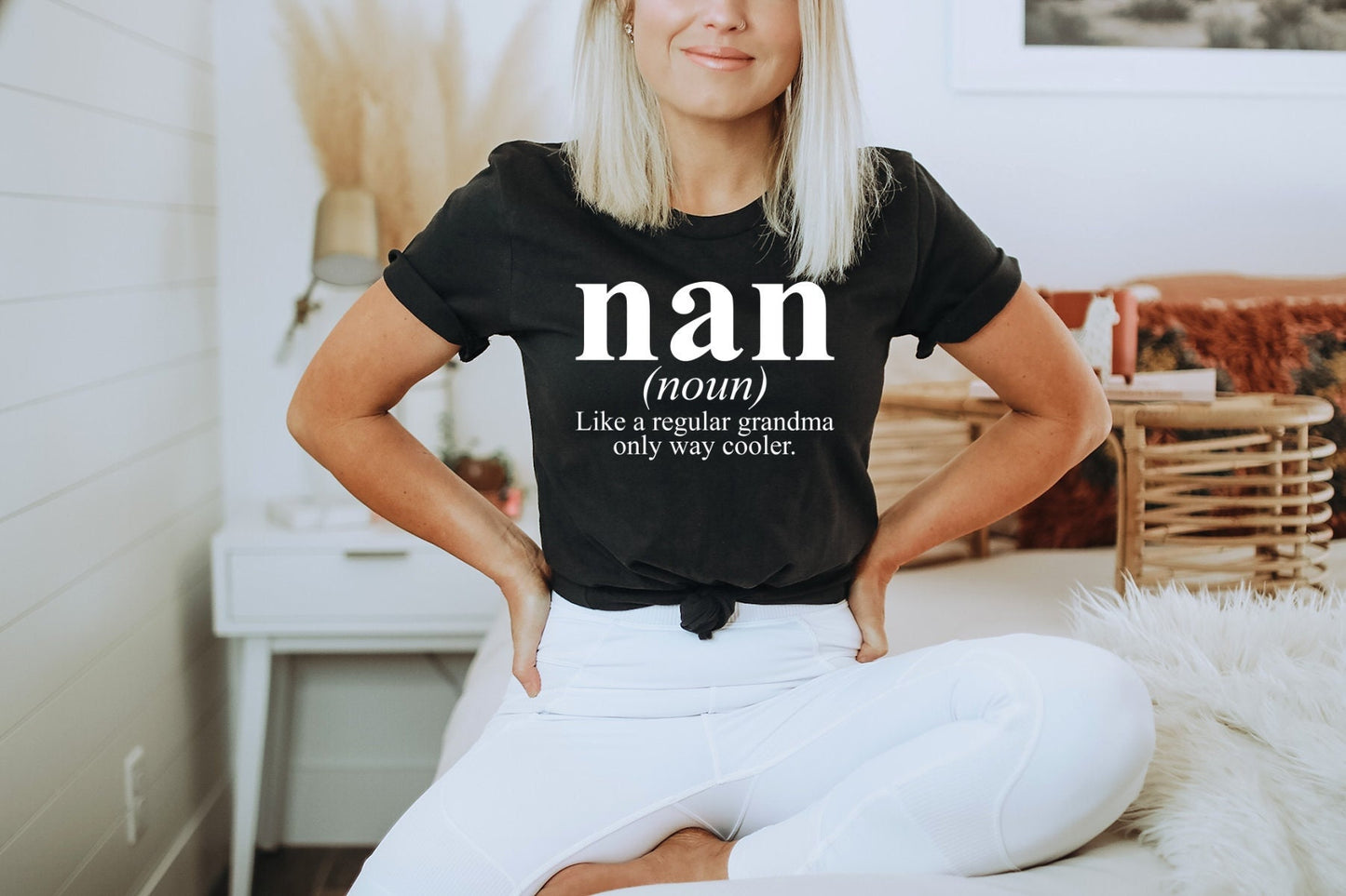 Nan Grandma Grandmother Mothers Day Definition Shirt Gifts Funny Tee Tshirt Men Women Him Her Graphic Tee – Warm & Stylish · High-Quality Print