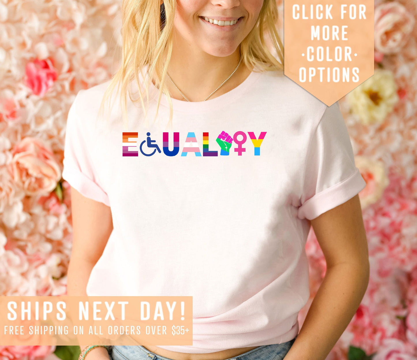 Equality Shirt Gift For Activists Social Justice Shirt Pride T Shirt Diversity Clothing Human Rights Shirt Inclusion Matter Sweatshirt Sweatshirt – Soft Feel · Must-Have Style