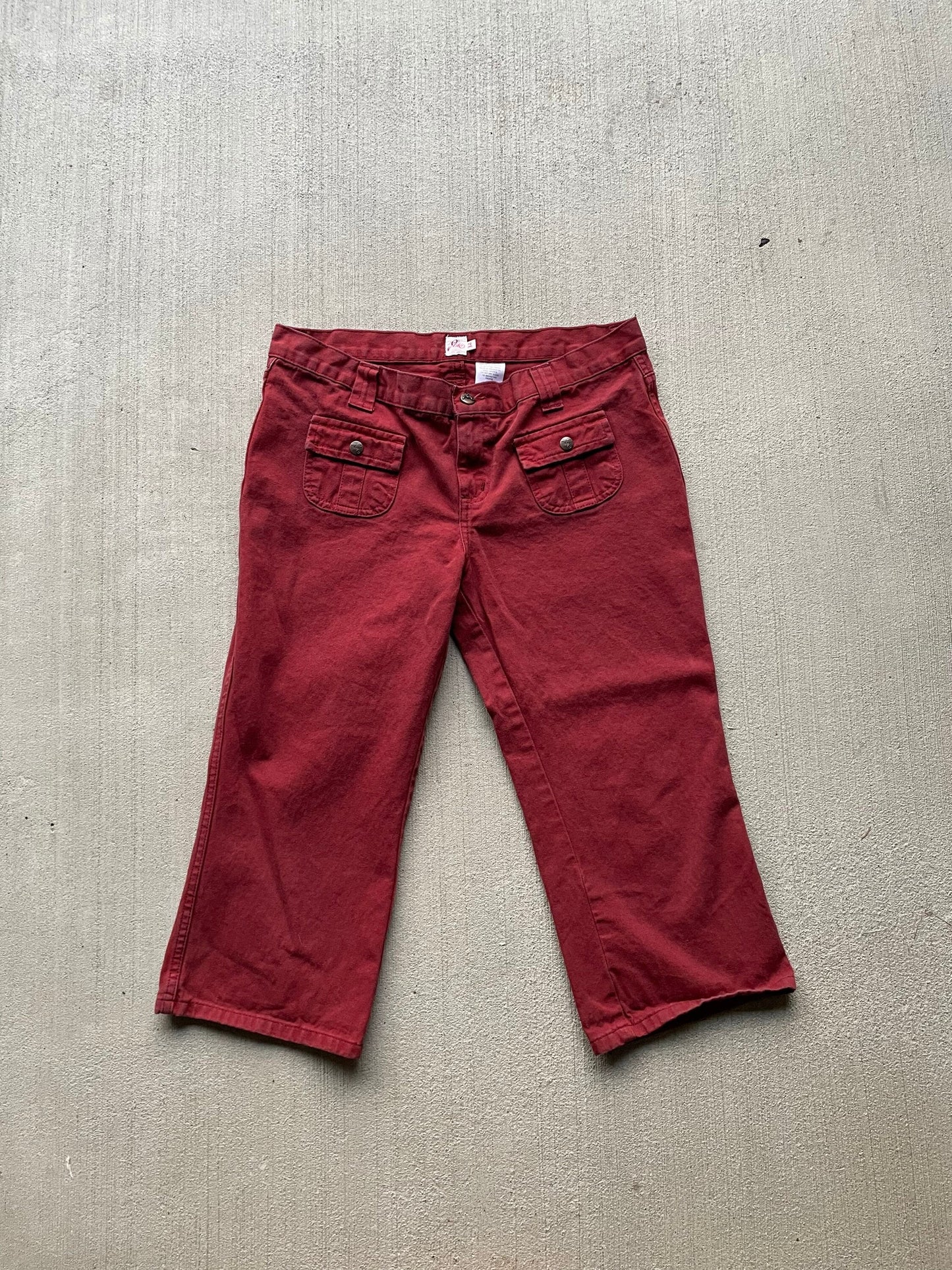 Joie Y2K Early 200039s Era Red Cropped Capri Pant Graphic Tee – Fan Favorite · Great Gift For Fans