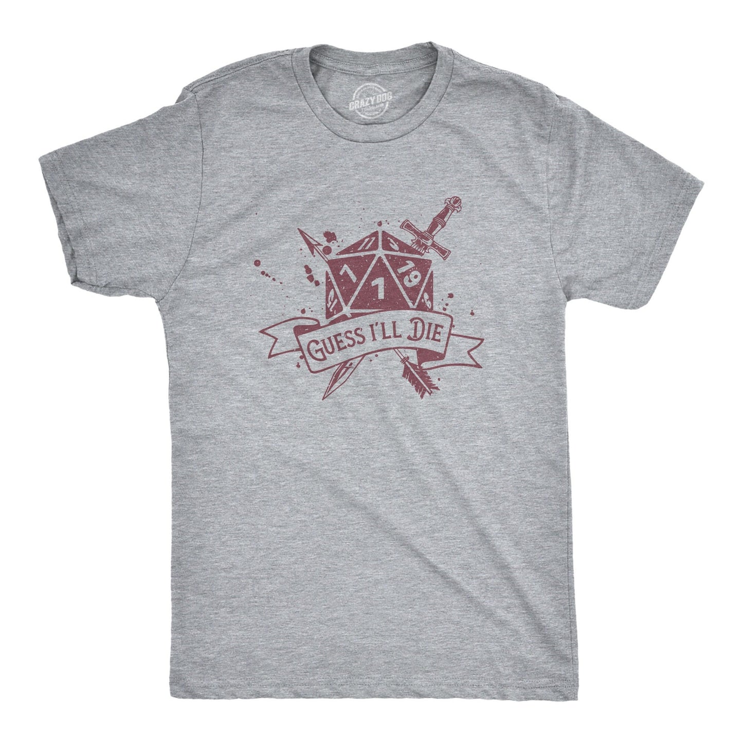 Guess I39ll Die D20 DD Board Game Lover Shirt Retro Gaming Shirt Mens Funny Gamer shirt Nerdy Shirts Funny Gifts For Him Competitive Graphic Tee – Premium Graphic · Top Pick For Any Outfit