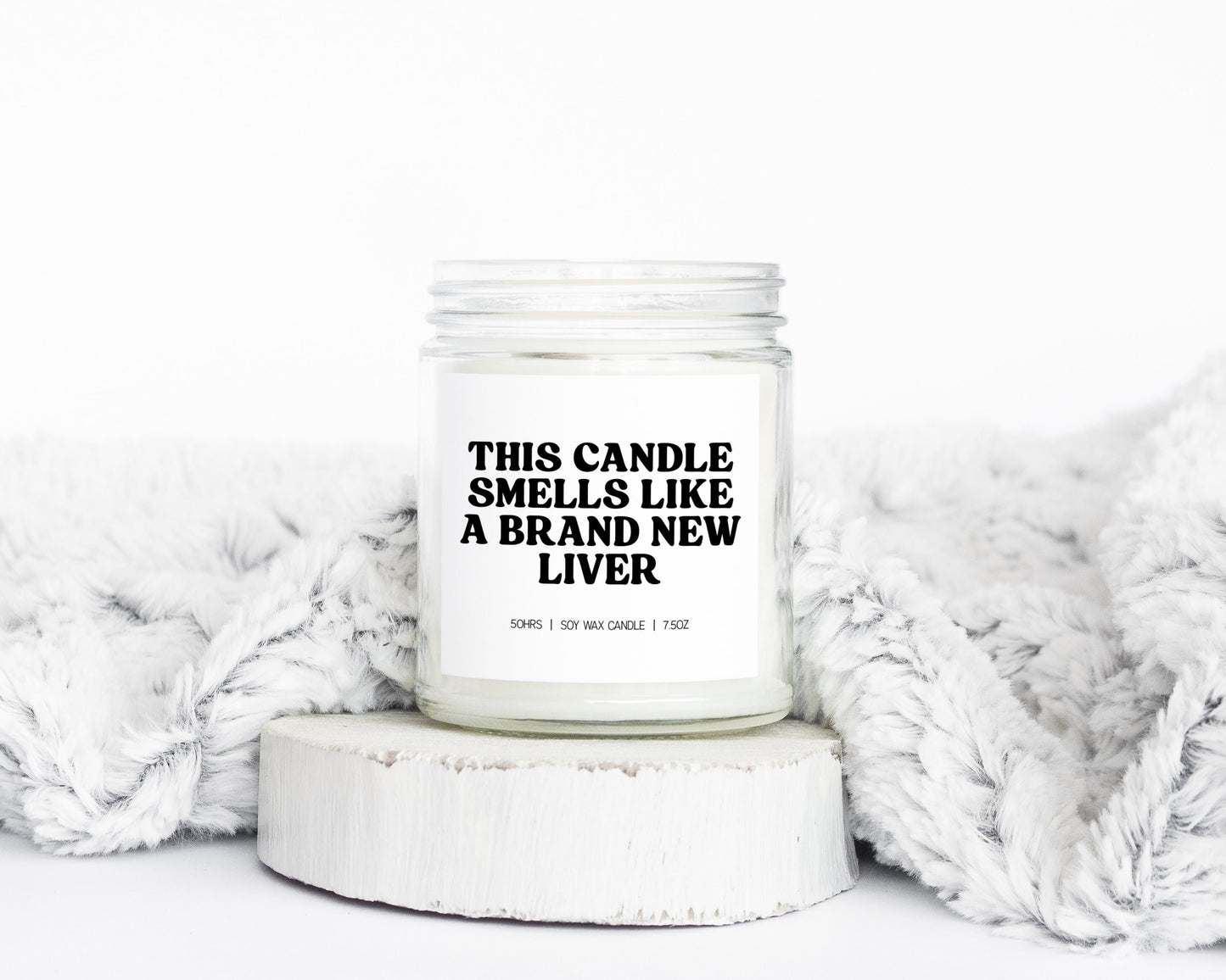 Liver Transplant Surgery Recovery Gifts Funny Candle Housewarming Soy Wax Scented Decor Graphic Tee – Premium Graphic · Trending Graphic Apparel