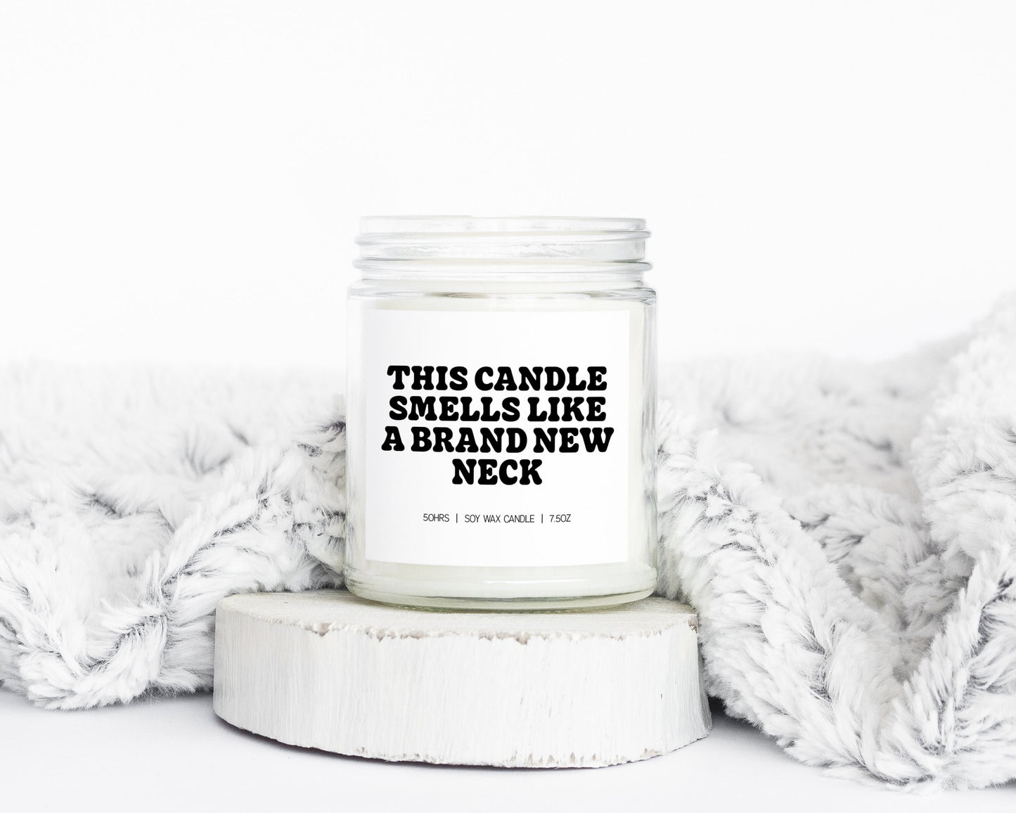 Neck Lift Surgery Recovery Gifts Funny Candle Housewarming Soy Wax Scented Decor Graphic Tee – Bold Style · Top Pick For Any Outfit