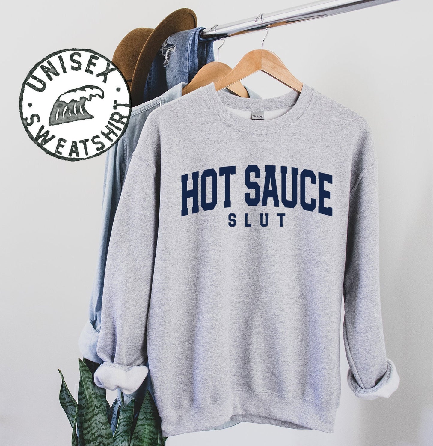 Hot Sauce Addict Lover Sweatshirt Gifts Funny Sweater Shirt Jumper Men Women Him Her Sweatshirt – Soft Feel · Perfect For Daily Wear