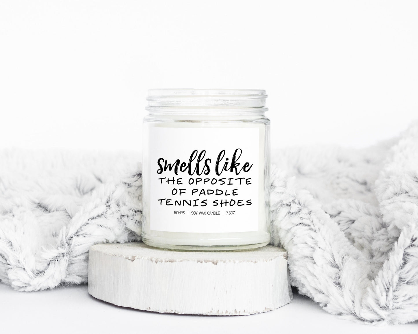 Paddle Tennis Gifts Funny Candle Housewarming Soy Wax Scented Decor Graphic Tee – Fan Favorite · Great Gift For Fans