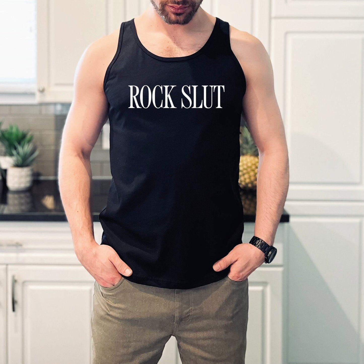 Rock Slut Geology Collector Addict Lover Tank Top Gifts Sleeveless Shirt Unisex Men Women Tank Top – Warm & Stylish · Perfect For Daily Wear