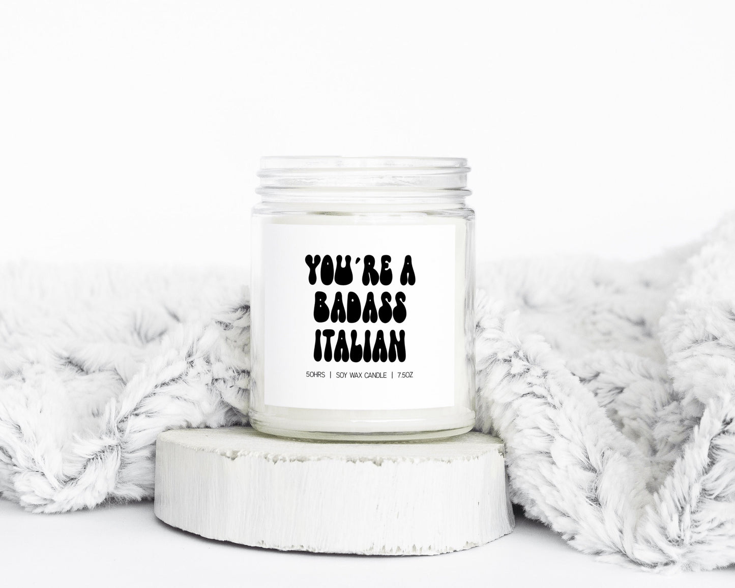 Italian Italy Gifts Funny Candle Housewarming Soy Wax Scented Decor Graphic Tee – Feel-Good Design · Must-Have Style