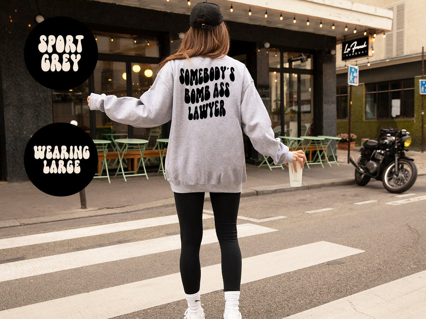 Lawyer Law School Graduation BACK PRINT Sweatshirt Gifts Funny Sweater Shirt Jumper Men Women Him Her Sweatshirt – Bold Style · Perfect For Daily Wear