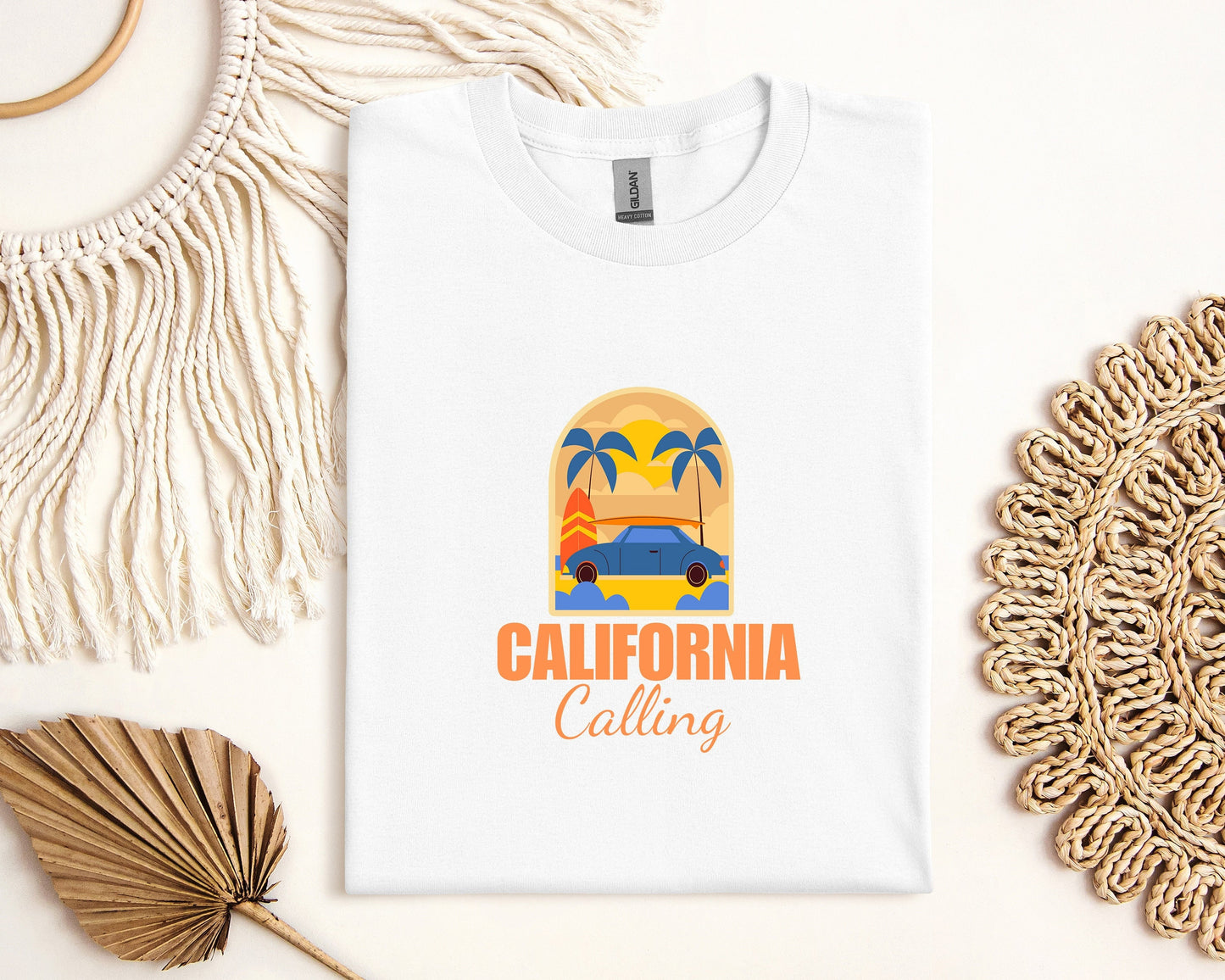 California Tshirt California Calling Vacation T Shirt Trendy West Coast Tee California Souvenir Gift Graphic Tee – Aesthetic Look · Must-Have Style