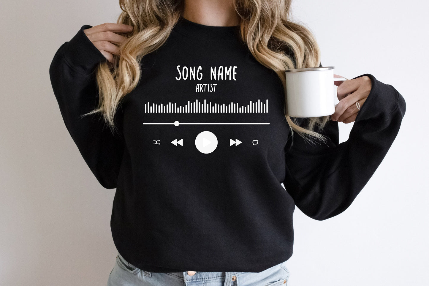 Custom Song Name SweatshirtCustom Artist Name SweatshirtCustom Concert SweaterFavorite Song HoodiePersonalized Song HoodieFav Song Gift Hoodie – Cozy Vibes · Must-Have Style