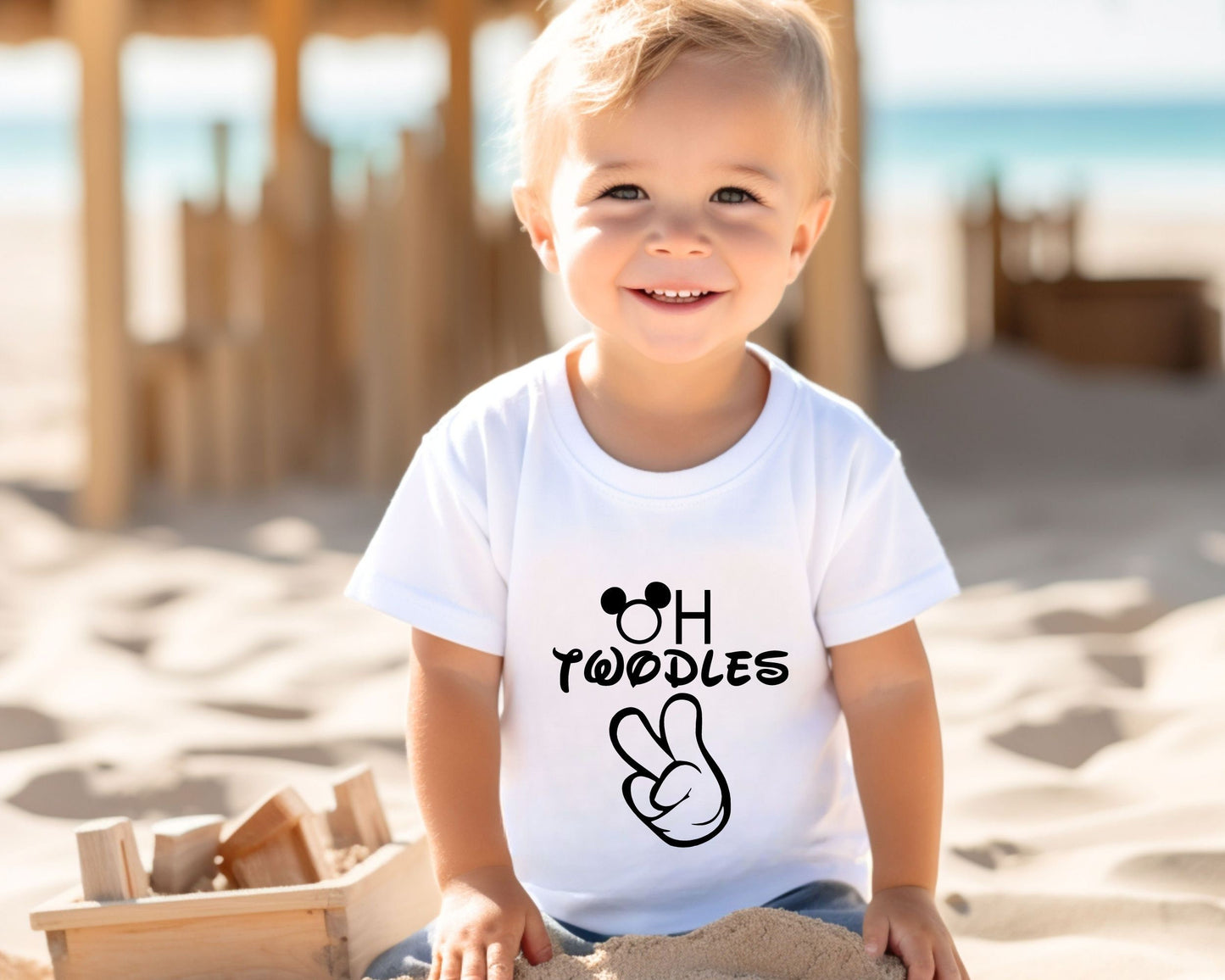 OH Twodles Mickey Hand Shirt 2nd Birthday Shirt Birthday Party 2 Two Years Old Mouse Club House Birthday Party Second Birthday Party Graphic Tee – Cozy Vibes · Must-Have Style