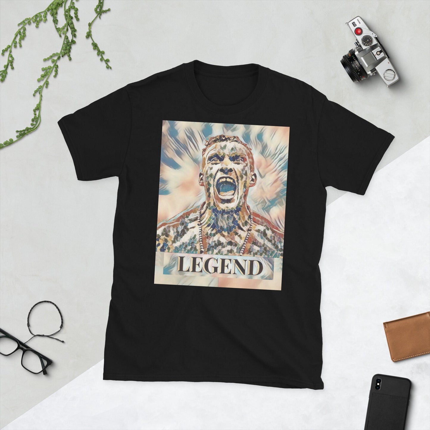 Usyk Legend Short Sleeve Unisex T Shirt Graphic Tee – Cozy Vibes · Great Gift For Fans