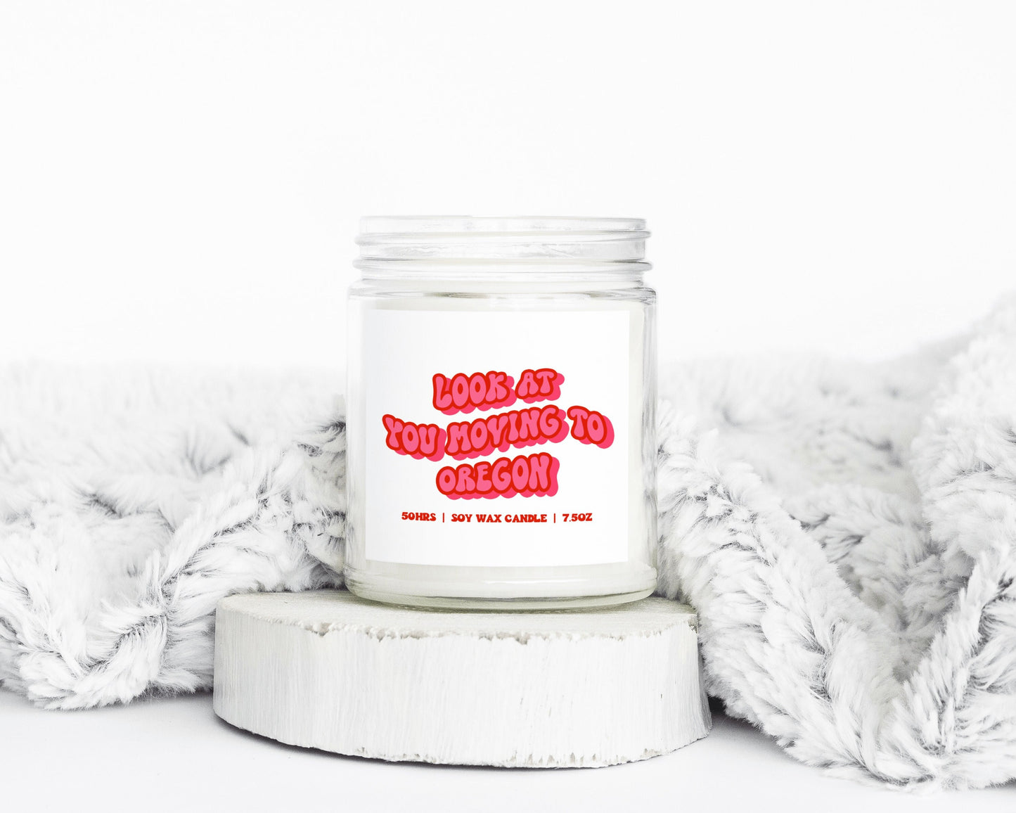 Oregon Moving Away Gifts Funny Candle Housewarming Soy Wax Scented Decor Graphic Tee – Cozy Vibes · Top Pick For Any Outfit