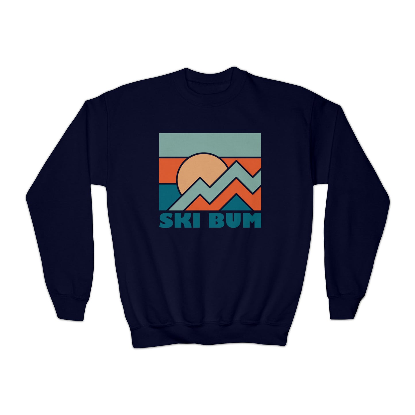 Ski Bum Youth Sweatshirt Unisex Kid39s Ski Bum Crewneck Sweatshirt Personalization Available Sweatshirt – Warm & Stylish · Great Gift For Fans