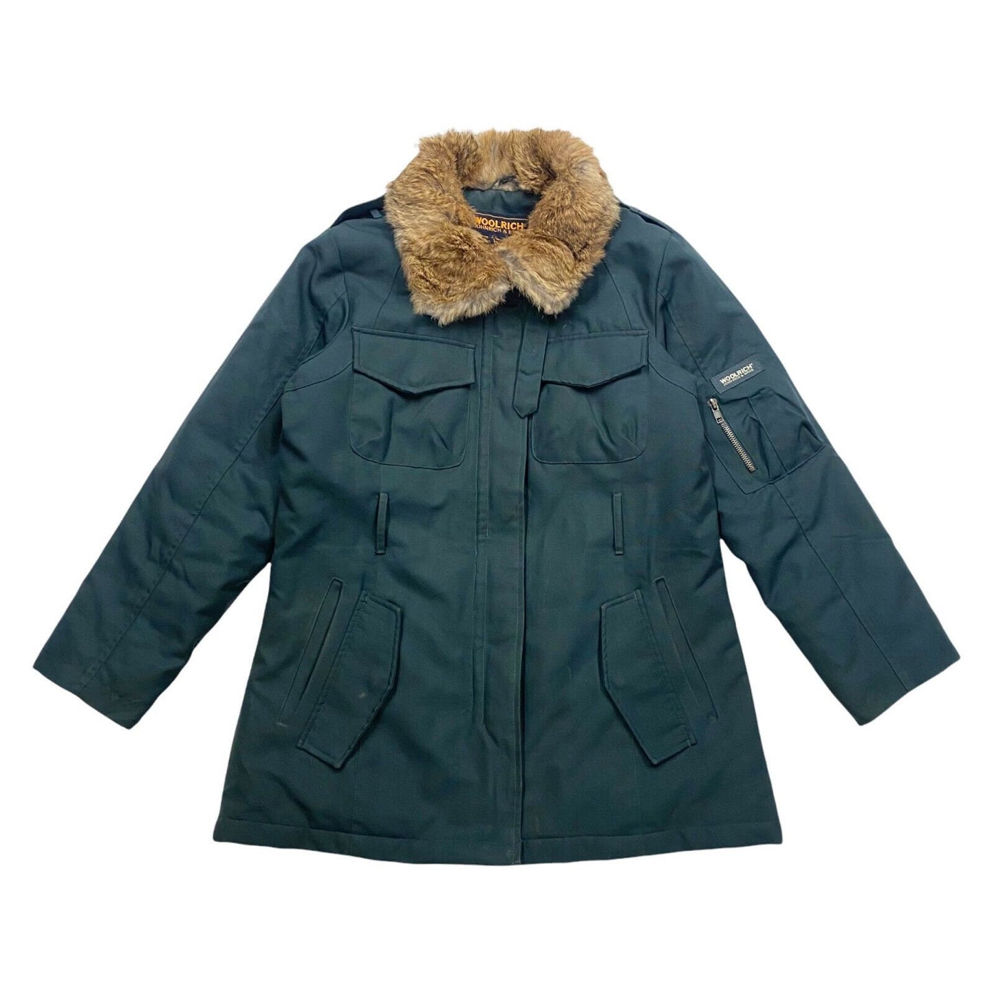 Woolrich Women39s Mid Length Quilted Fur Trim Jacket Vintage Designer Coat VTG Graphic Tee – Aesthetic Look · Great Gift For Fans