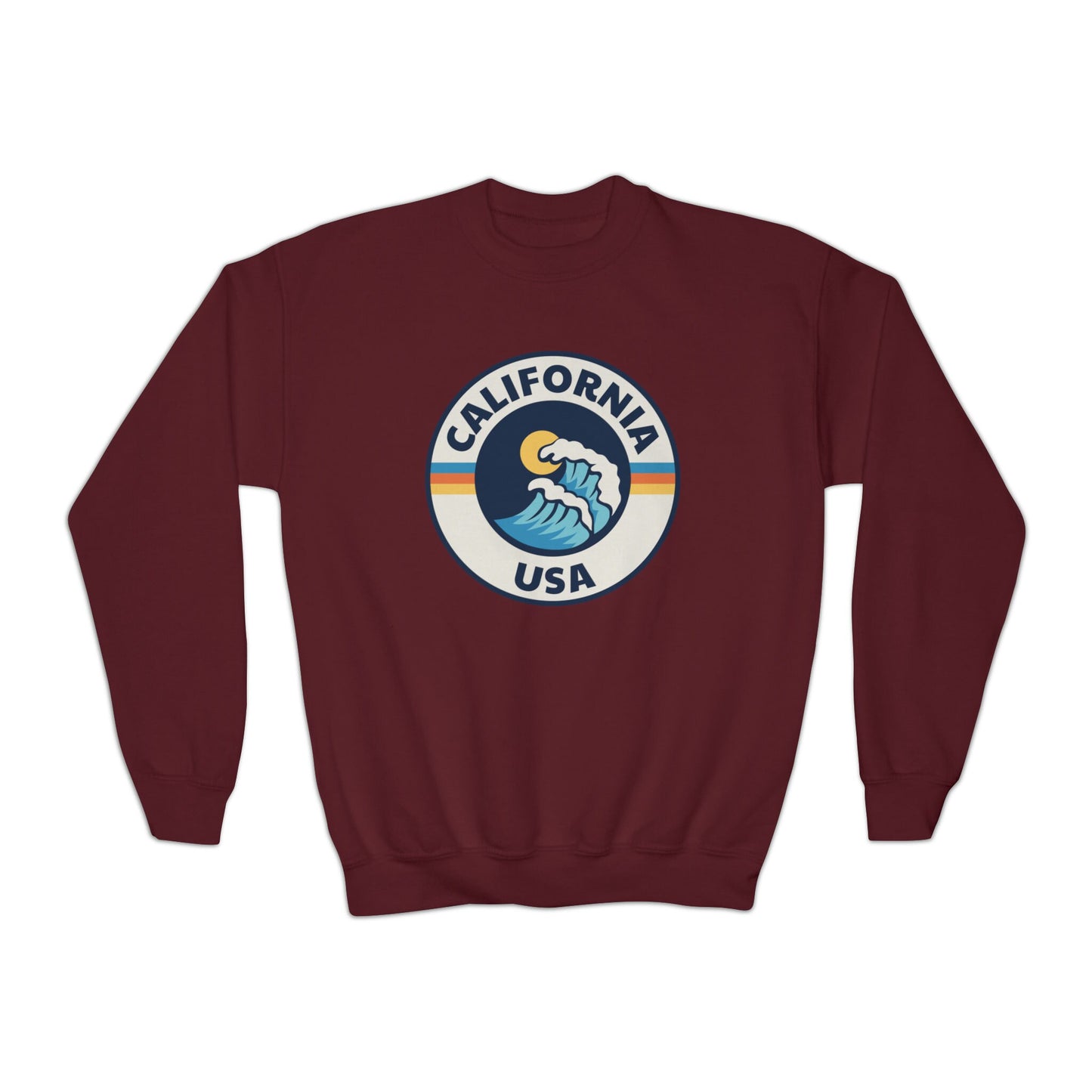 California Youth Sweatshirt Unisex Kid39s California Crewneck Sweatshirt Personalization Available Sweatshirt – Easygoing Wear · Great Gift For Fans
