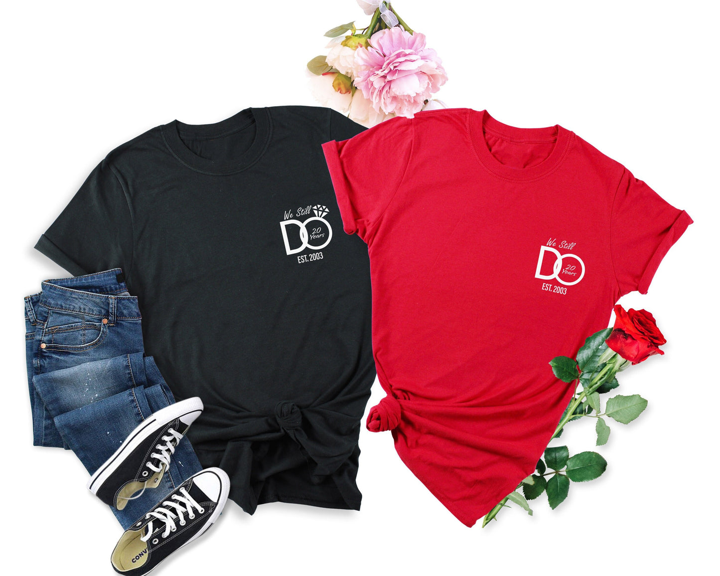 We Still Do Shirt Custom Anniversary ShirtCustom Date T ShirtMatching Couples ShirtGolden Anniversary GiftPersonalized Anniversary Gift Graphic Tee – Fan Favorite · Great Gift For Fans