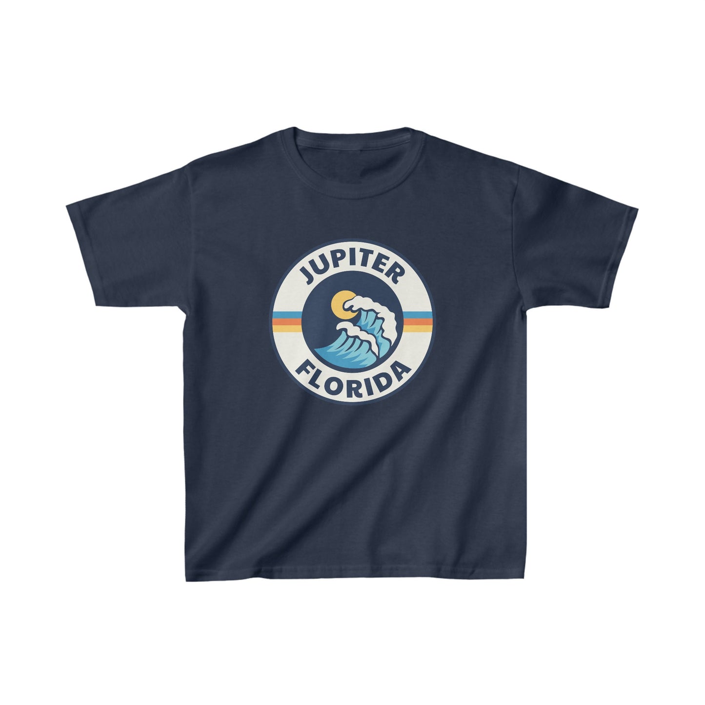 Jupiter Florida Youth Shirt Retro Mountain Jupiter Kid39s TShirt Personalization Available Graphic Tee – Soft Feel · Perfect For Daily Wear