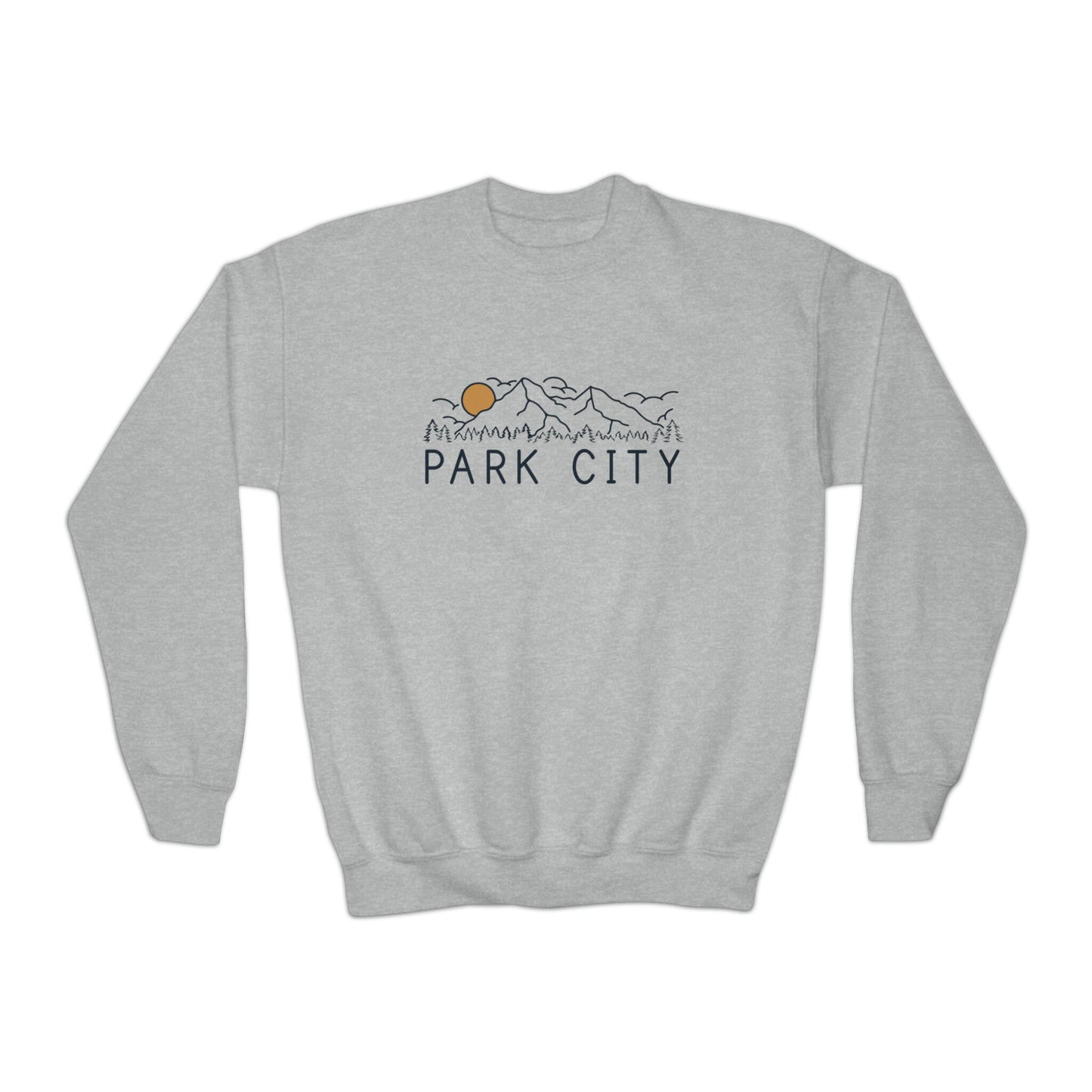 Park City Utah Youth Sweatshirt Unisex Kid39s Park City Crewneck Sweatshirt Personalization Available Sweatshirt – Everyday Comfort · Great Gift For Fans