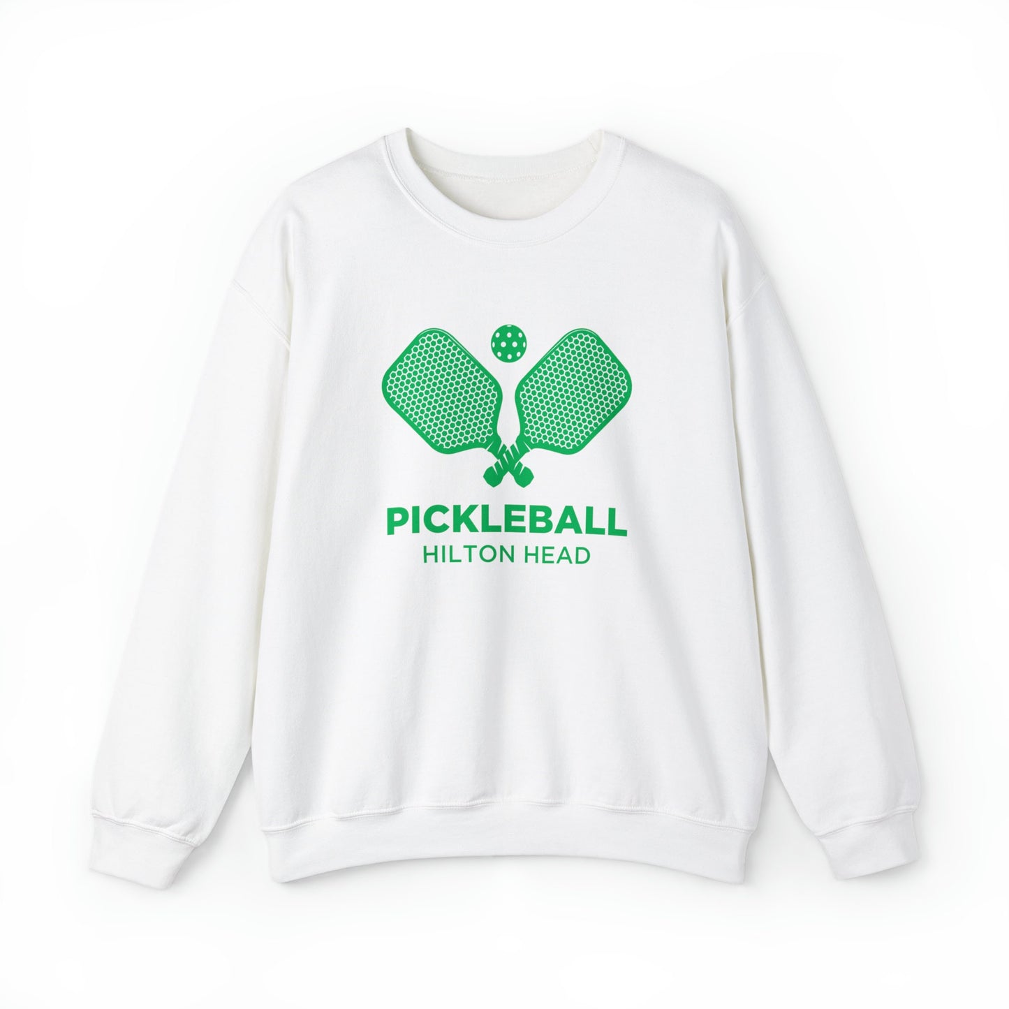 Hilton Head South Carolina Sweatshirt Unisex Retro Pickleball Crewneck Hilton Head Sweatshirt Personalization Available Sweatshirt – Fan Favorite · Must-Have Style