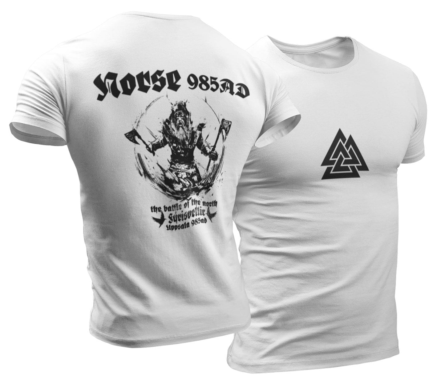 Viking Warrior Battle for Frisvellir 985 Hoodie Cotton T Shirt Hoodie – Cozy Vibes · Trending Graphic Apparel