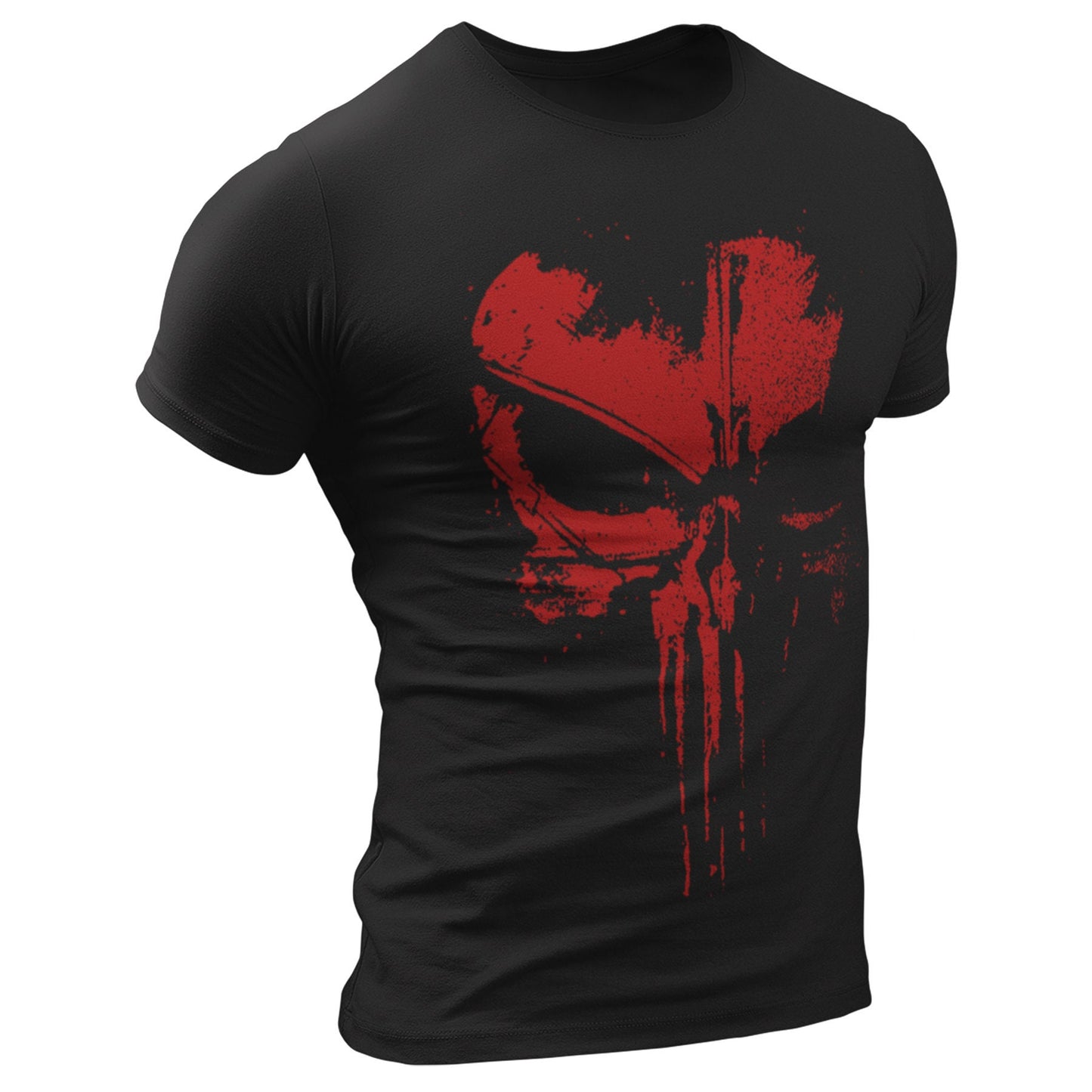 Grunt Style Men39s T Shirt Military Blood Reaper Skull Graphic Tee – Warm & Stylish · Must-Have Style