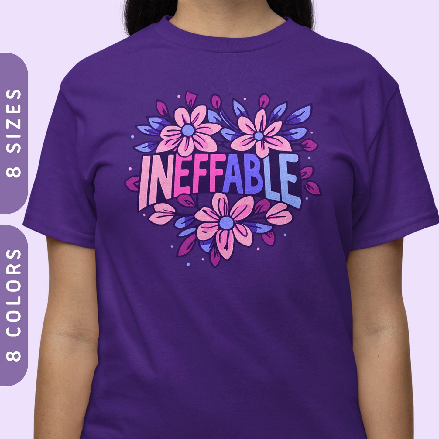 Ineffable Shirt Subtle Omnisexual Flag T Shirt Omnisexual Pride Colors Unisex Tshirt Demigirl Flowers Shirt LGBT Pride Month Gift Graphic Tee – Easygoing Wear · Great Gift For Fans
