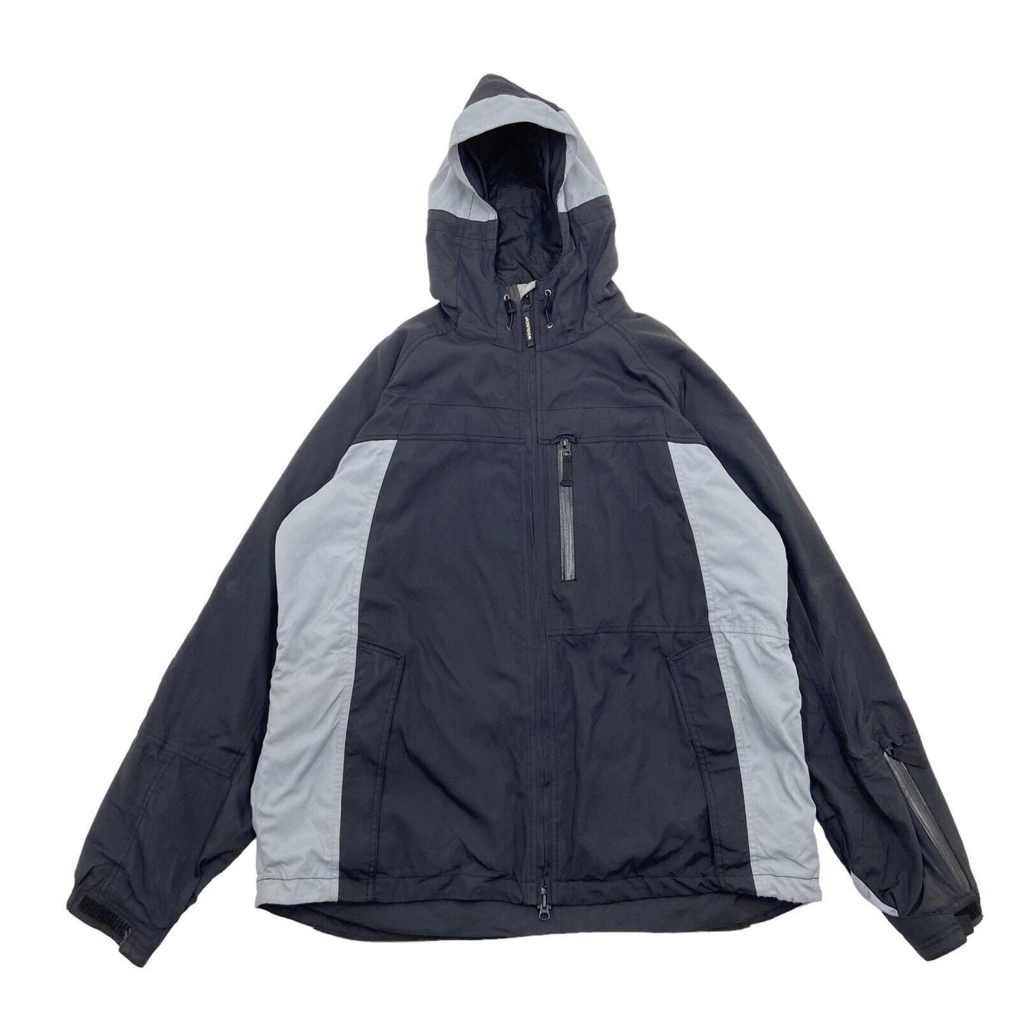 Woolrich Black Grey Quilted Rain Coat Vintage High End Designer Activewear VTG Graphic Tee – Premium Graphic · Great Gift For Fans