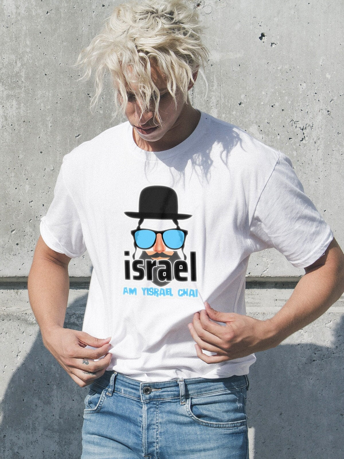 Am Yisrael Chai Short Sleeve Unisex T Shirt Graphic Tee – Premium Graphic · Trending Graphic Apparel