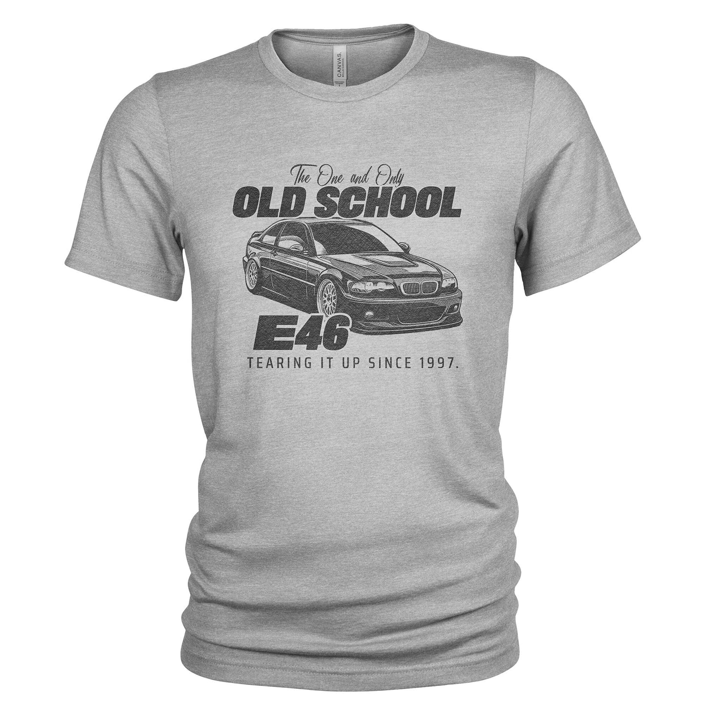 Classic E46 M3 Old School Men39s T Shirt Graphic Tee – Soft Feel · Top Pick For Any Outfit