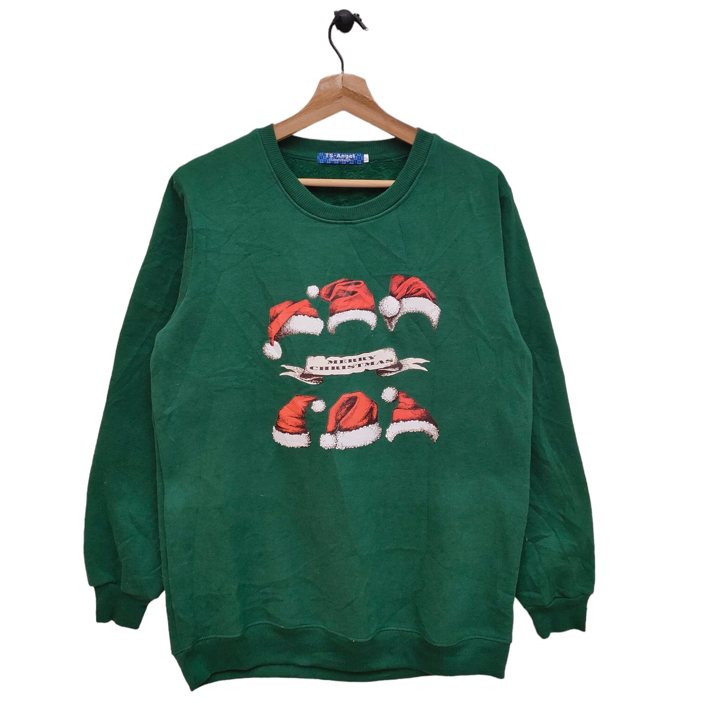 Y2K Christmas Sweatshirt Vintage Santa Sweater Jumper Crewneck Green Sweatshirt – Everyday Comfort · Great Gift For Fans
