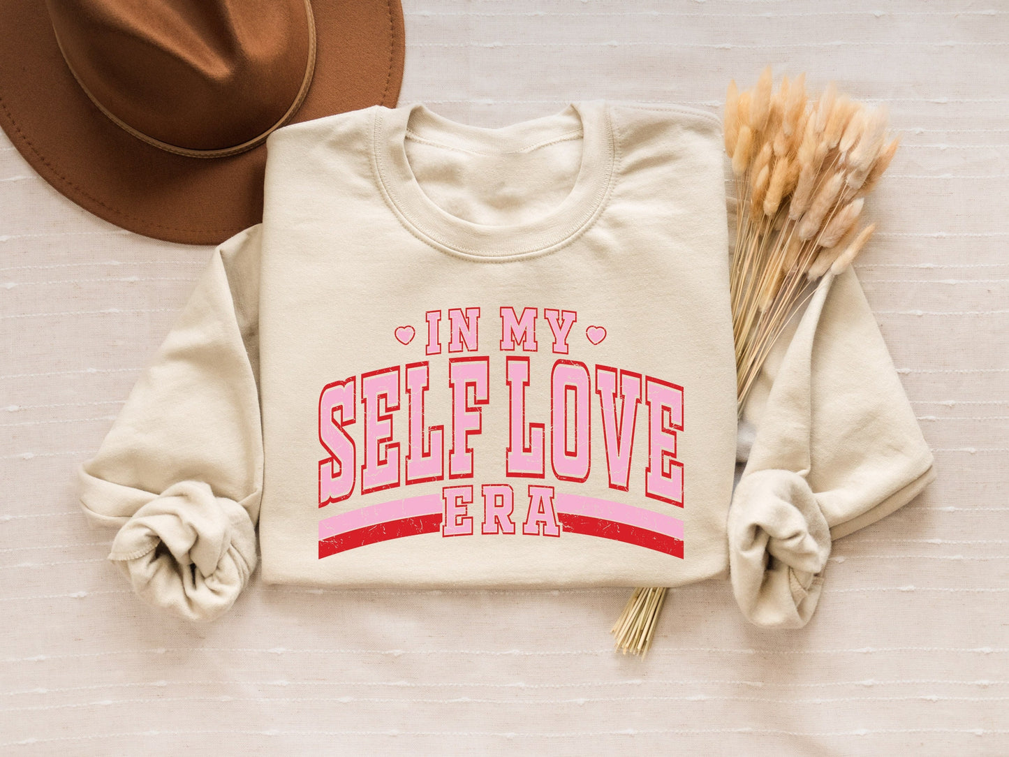 In My Self Love Era Sweatshirt Self Love Shirt Retro Valentine Shirt Valentine Shirt Valentine Sweatshirt Groovy Valentines Day Shirt Sweatshirt – Fan Favorite · Trending Graphic Apparel