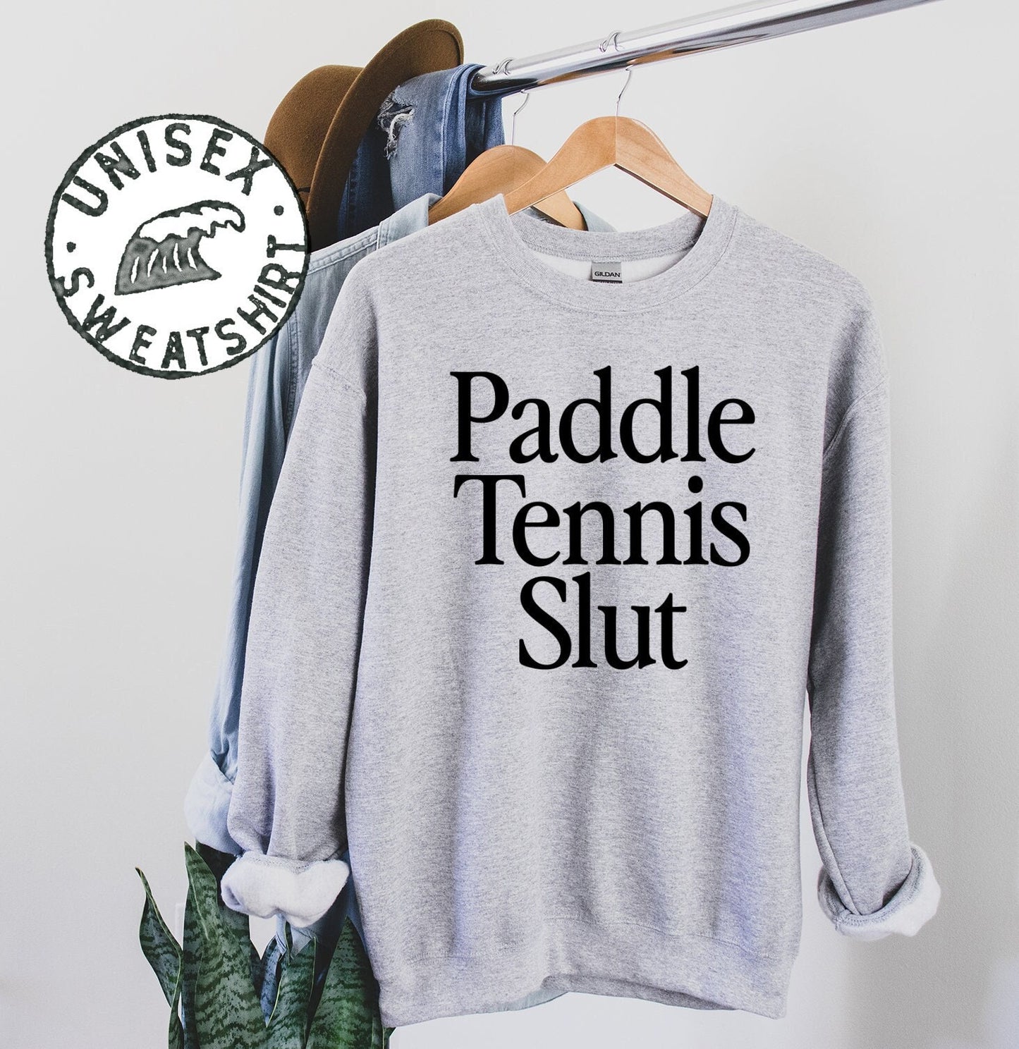 Paddle Tennis Player Sweatshirt Gifts Crewneck Funny Sweater Shirt Jumper Men Women Him Her Sweatshirt – Soft Feel · High-Quality Print
